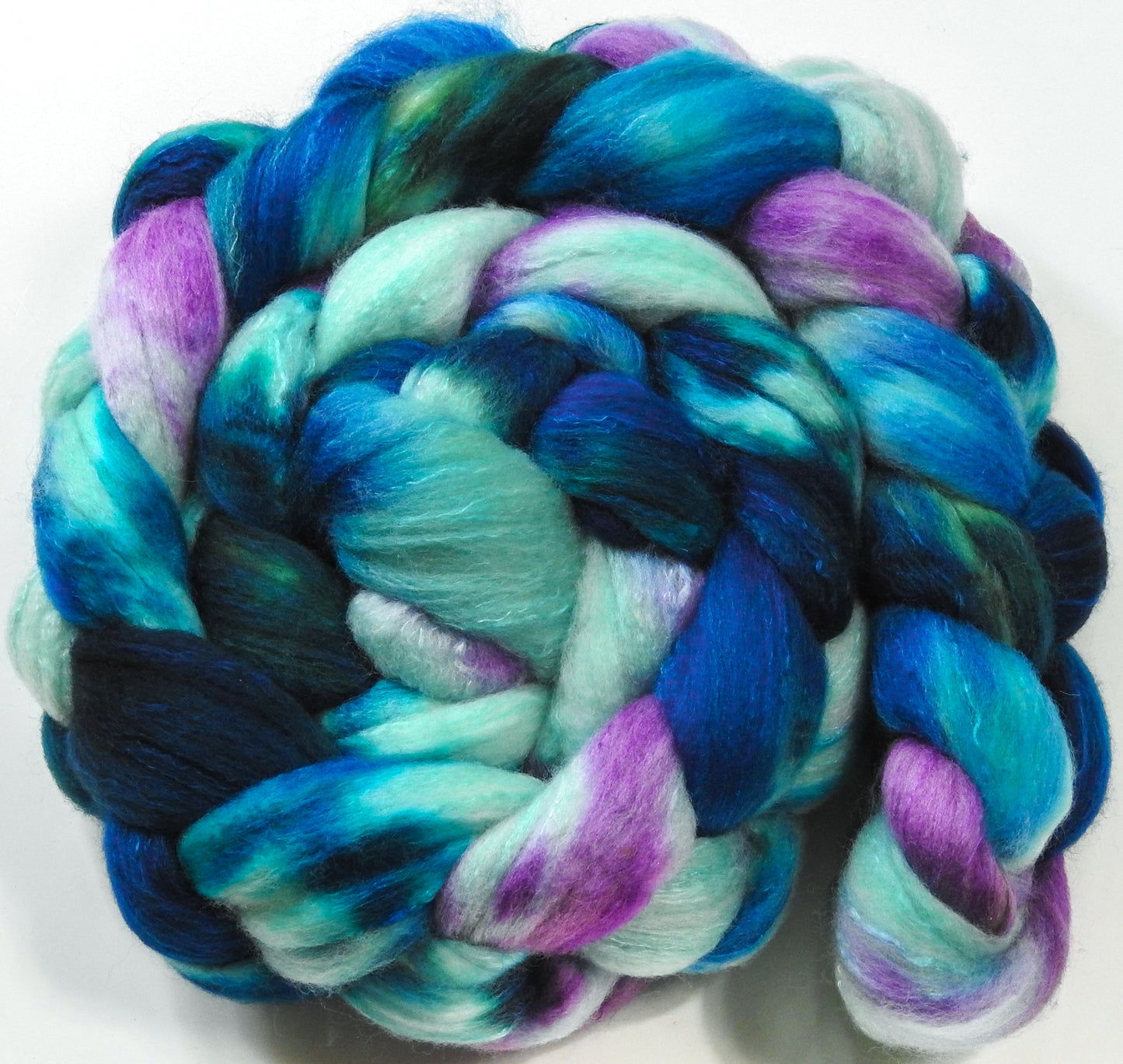 Brain Freeze (5.8 oz) - Organic Polwarth / Mulberry Silk (80/20)
