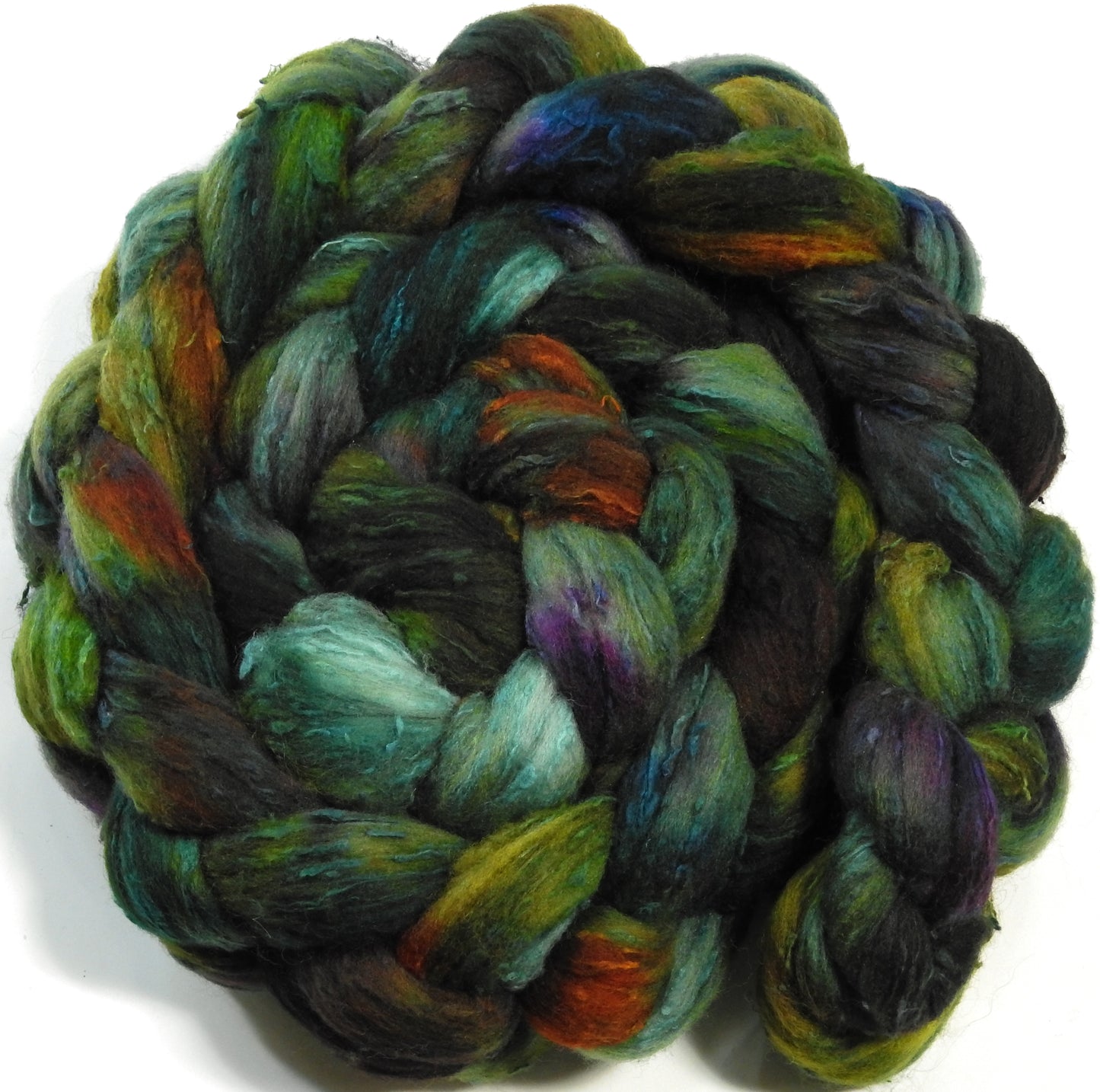 Entish (5.6 oz)- 25 micron Merino/ Silk Slubs (70/30)