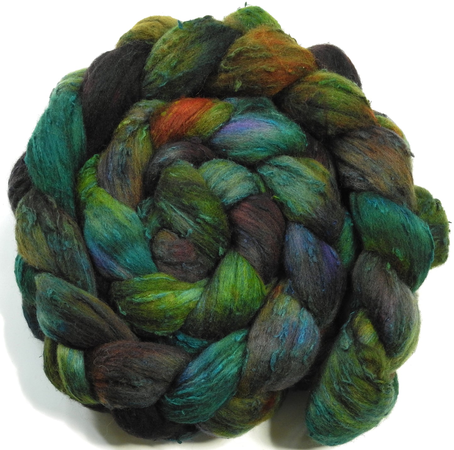Entish (5.6 oz)- 25 micron Merino/ Silk Slubs (70/30)