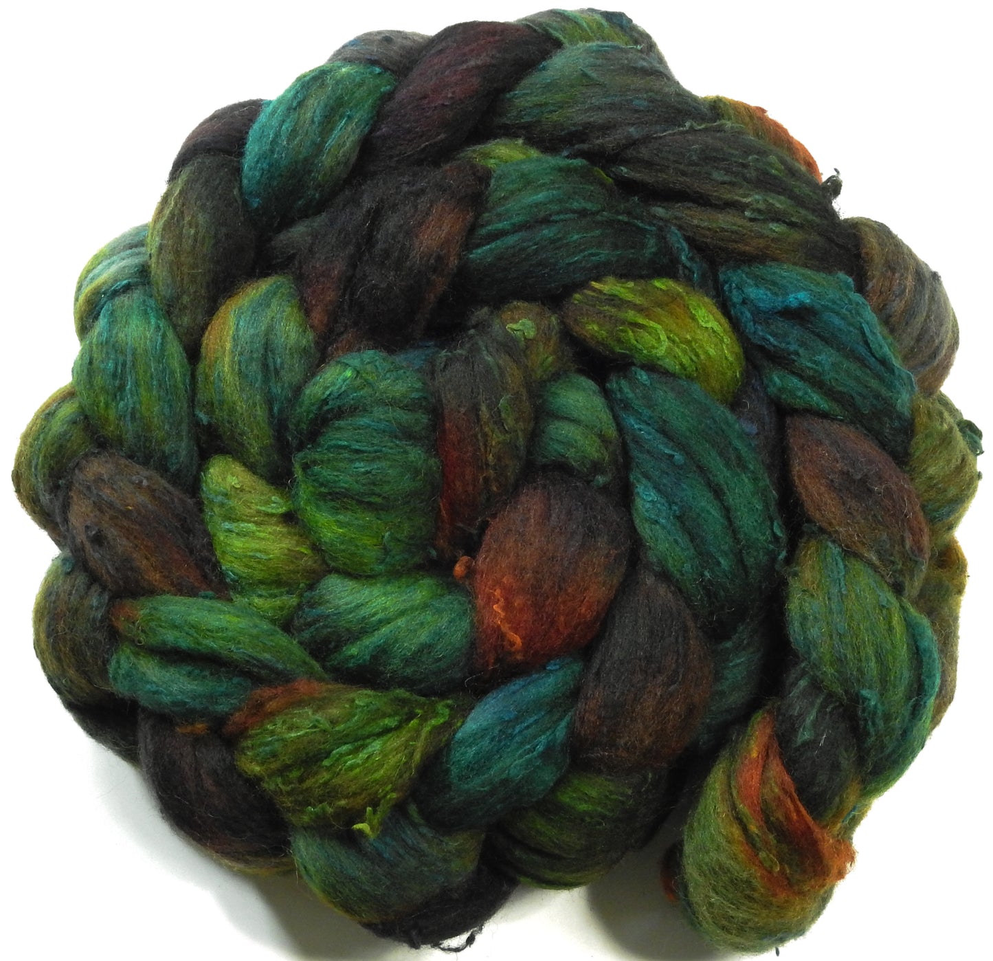 Entish (5.6 oz)- 25 micron Merino/ Silk Slubs (70/30)