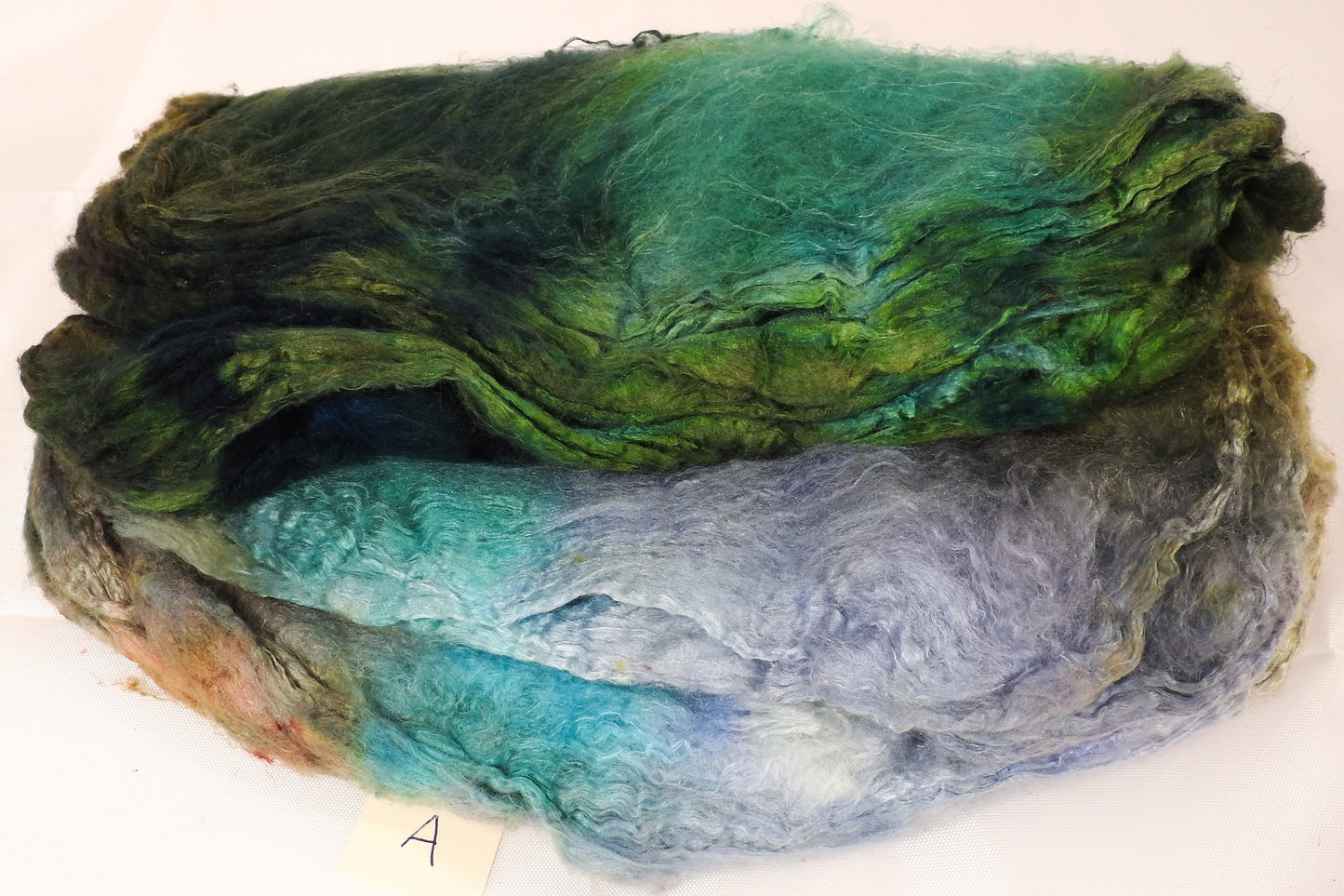 Silk Hankies ( Mawata) for Spinning and Felting - Inglenook Fibers