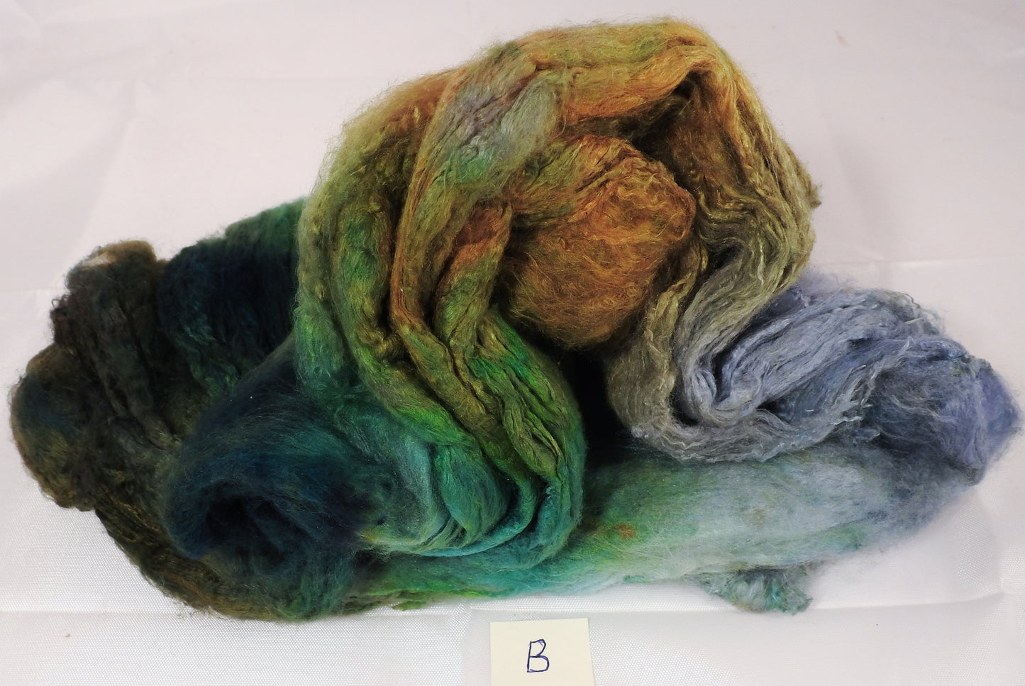 Silk Hankies ( Mawata) for Spinning and Felting - Inglenook Fibers