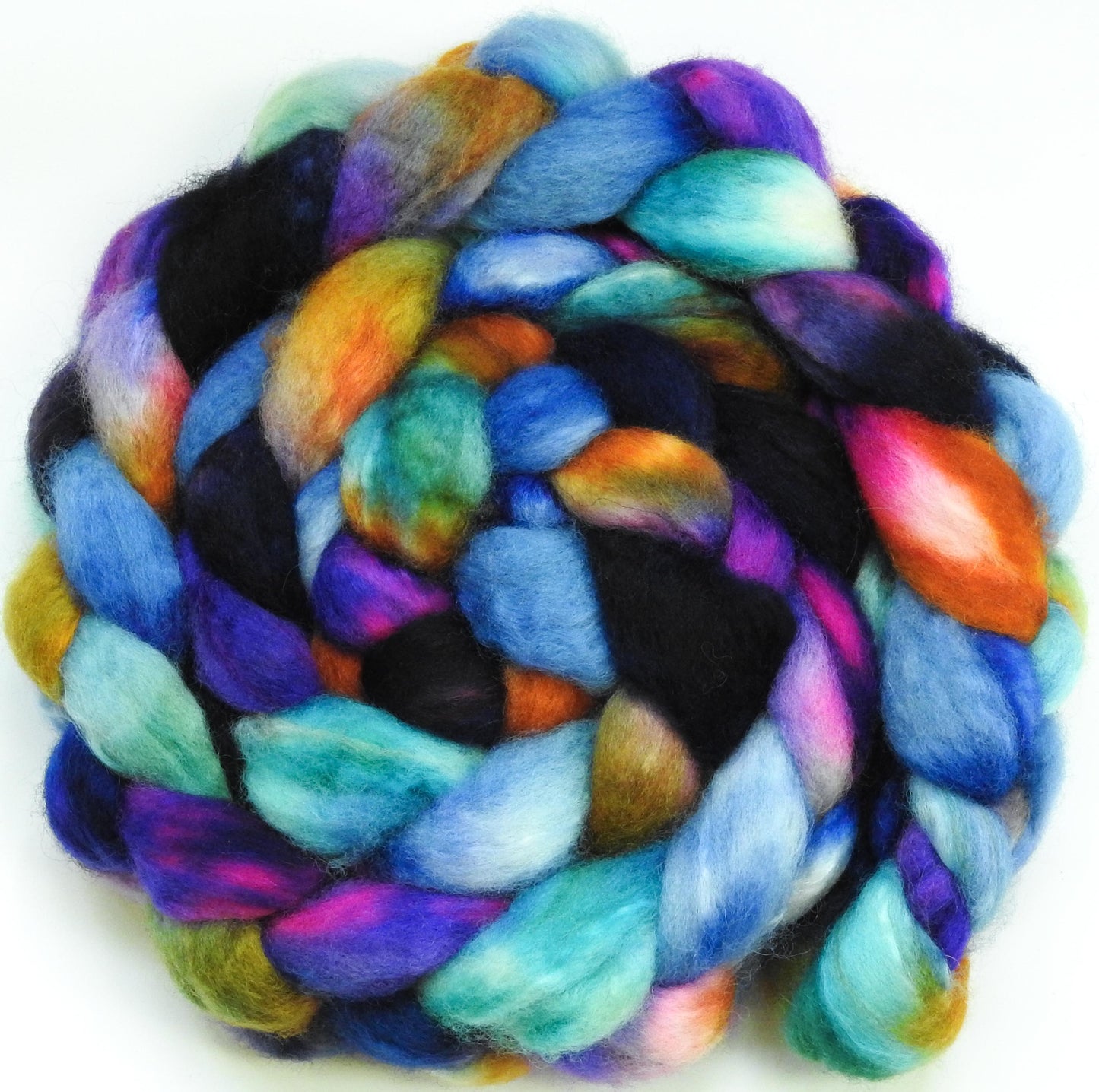 Tie Dye (6.7 oz) -Glazed Solid- Blue-faced Leicester/ Mohair (70/30)