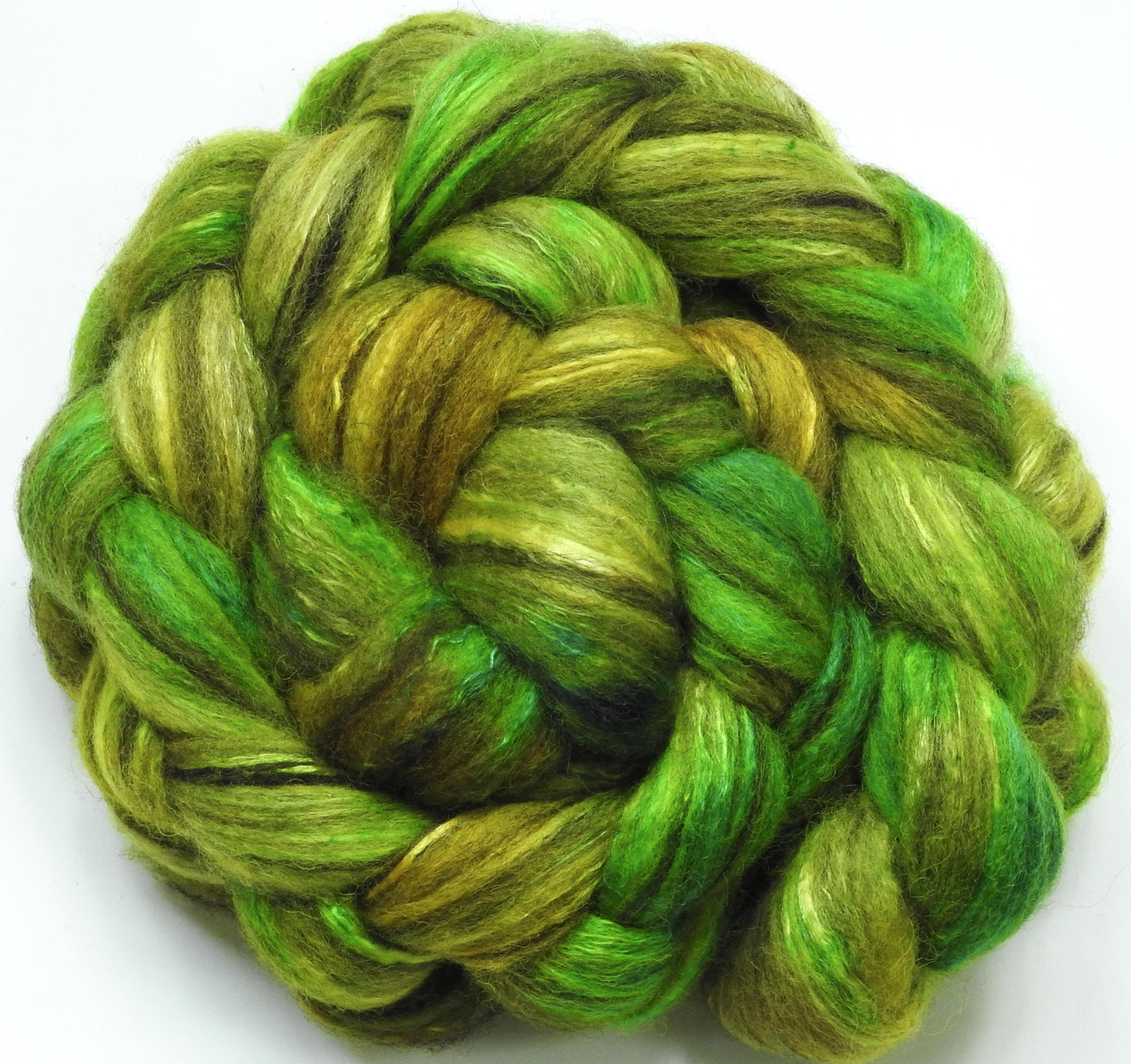 Lime Rickey (5.9 oz) - Glazed Solid- Humbug Shetland/ Mulberry Silk (75/25)