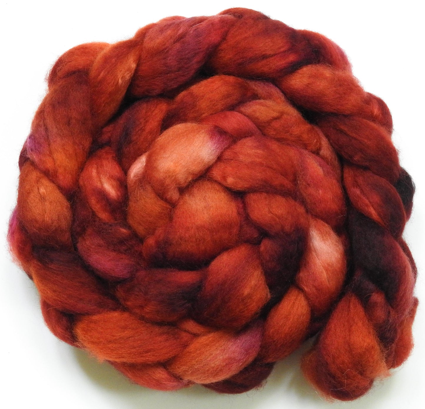 Carnelian (5.9 oz) -Glazed Solid- Blue-faced Leicester/ Mohair (70/30)