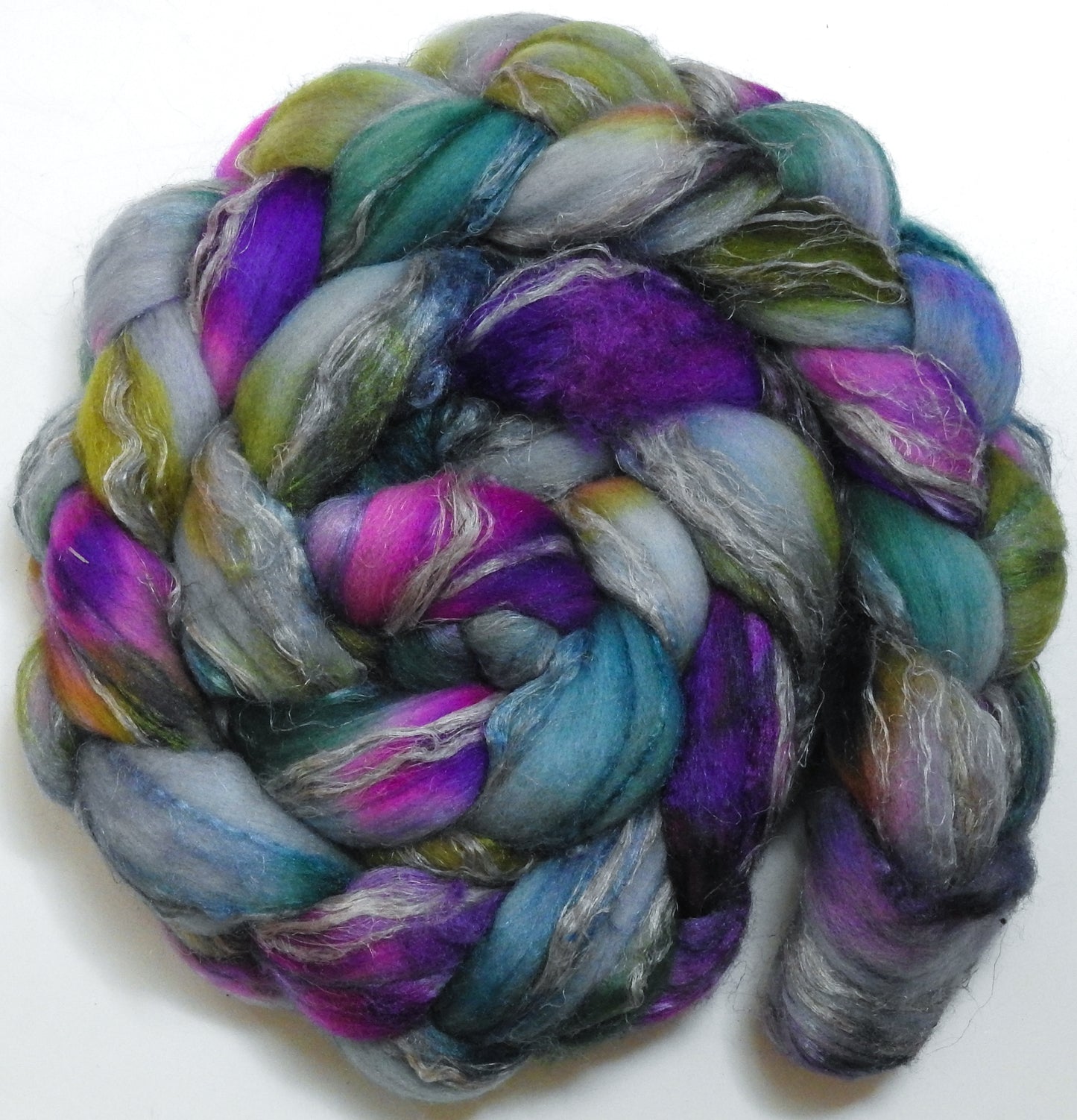 Geode (5.6 oz) - Merino/ Tussah Silk/ Natural Flax (50/25/25)