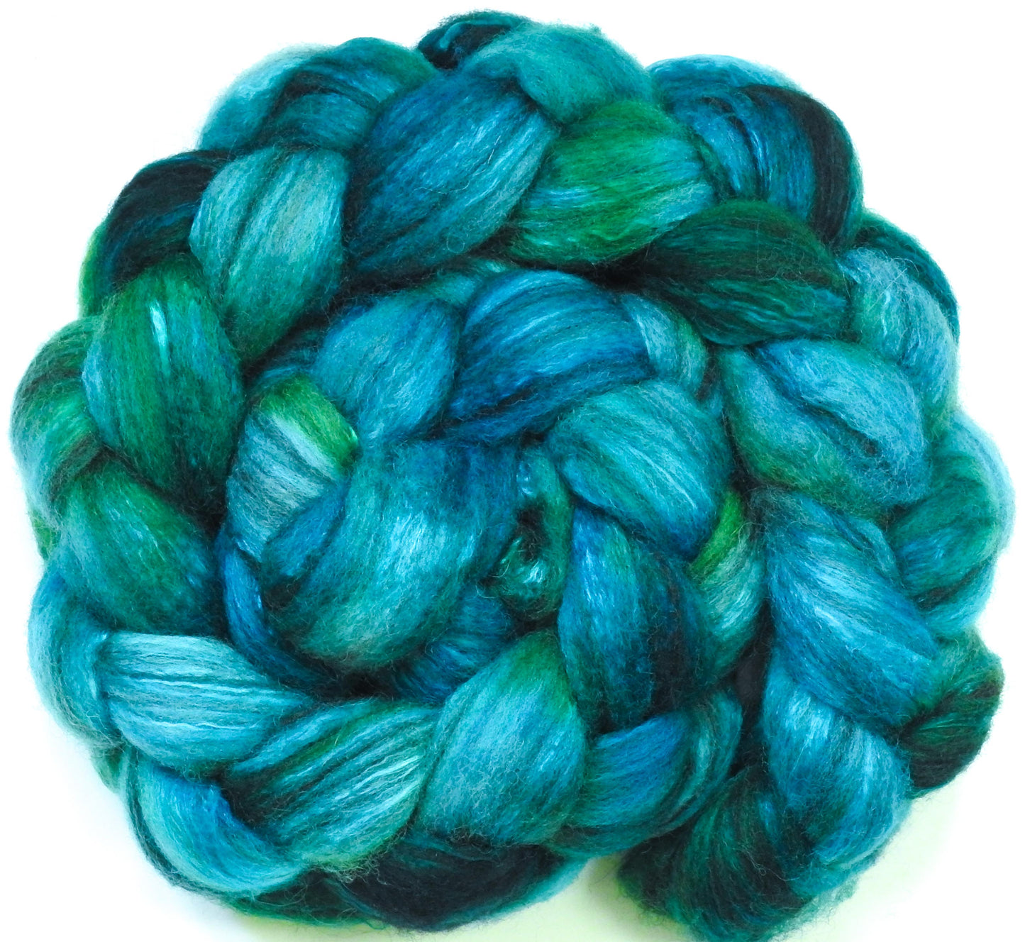 Neptune (5.8 oz) -Glazed Solid- Humbug Shetland/ Mulberry Silk (75/25)