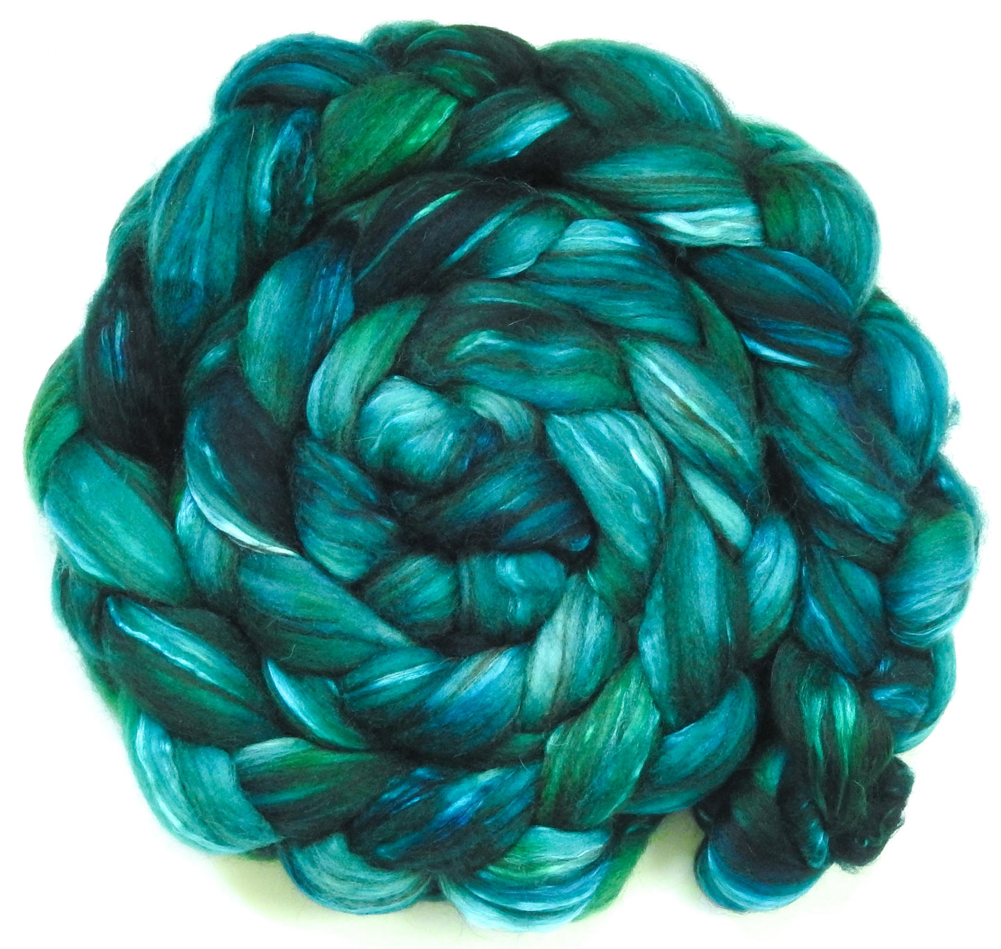 Neptune (5.8 oz) - Glazed Solid- 18.5 mic merino/ camel/ brown alpaca/ mulberry silk/ (40/20/20/20)