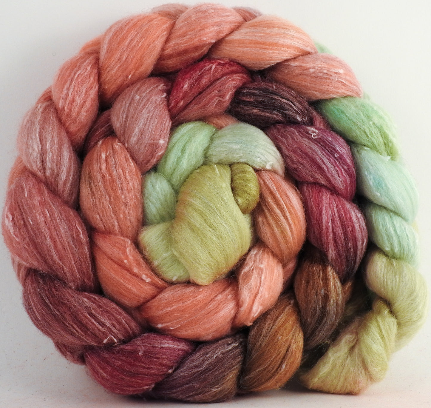 Merino/ Bamboo/ Tweed Blend (⅓ each) - Icelandic Poppies - (5 oz.)