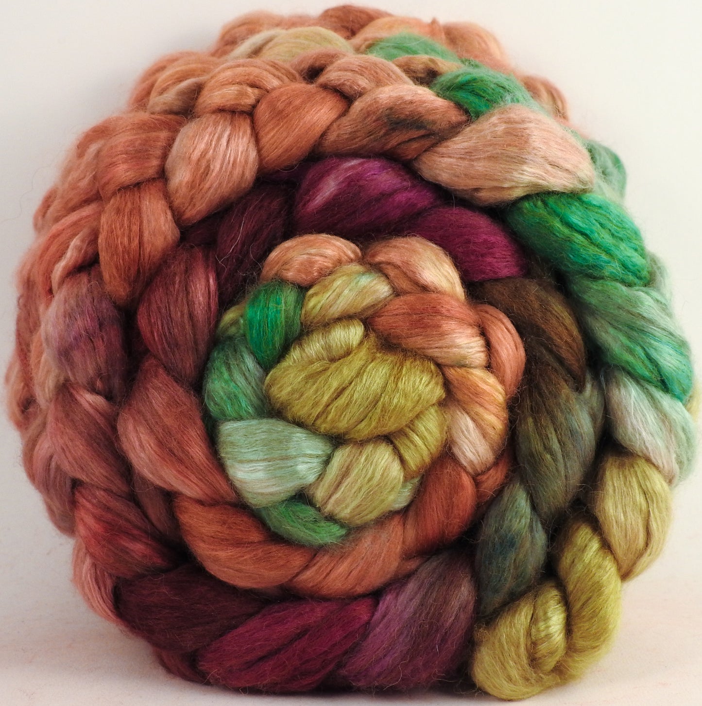 Baby camel/ tussah silk top (50/50) - Icelandic Poppies