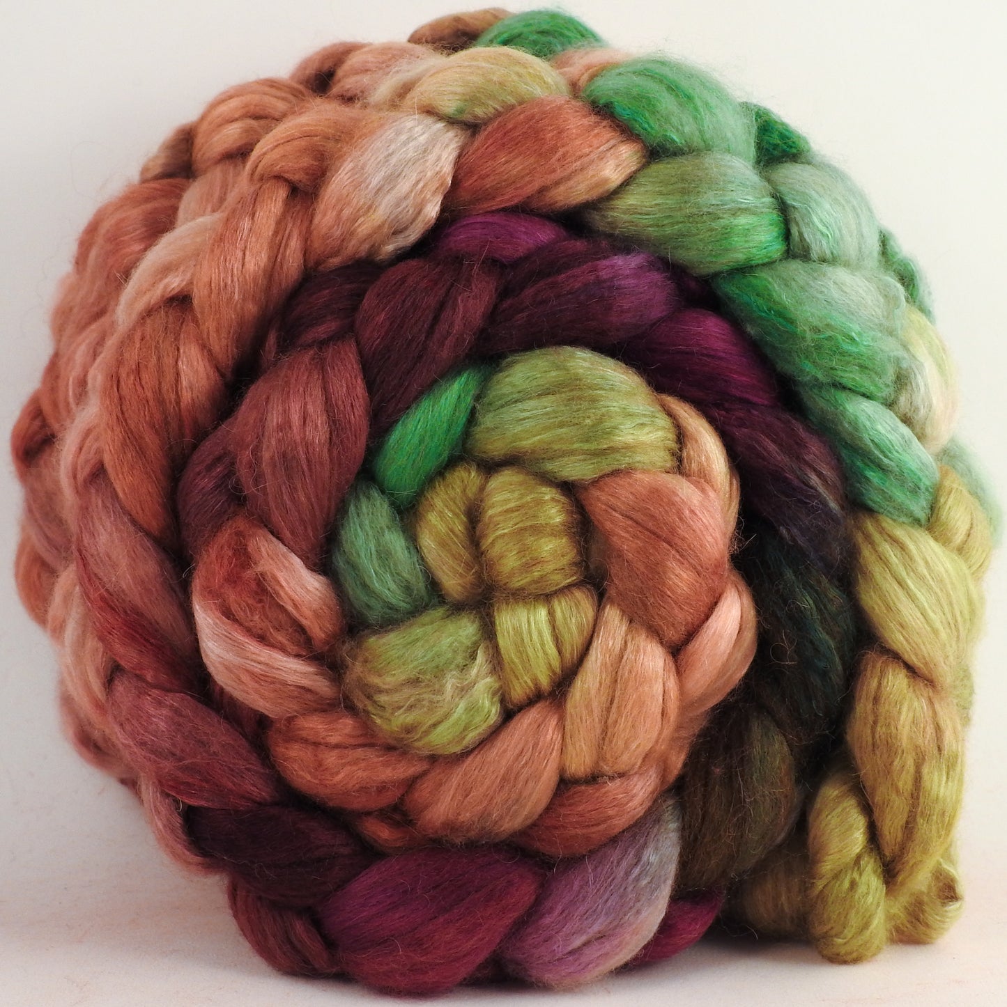 Baby camel/ tussah silk top (50/50) - Icelandic Poppies