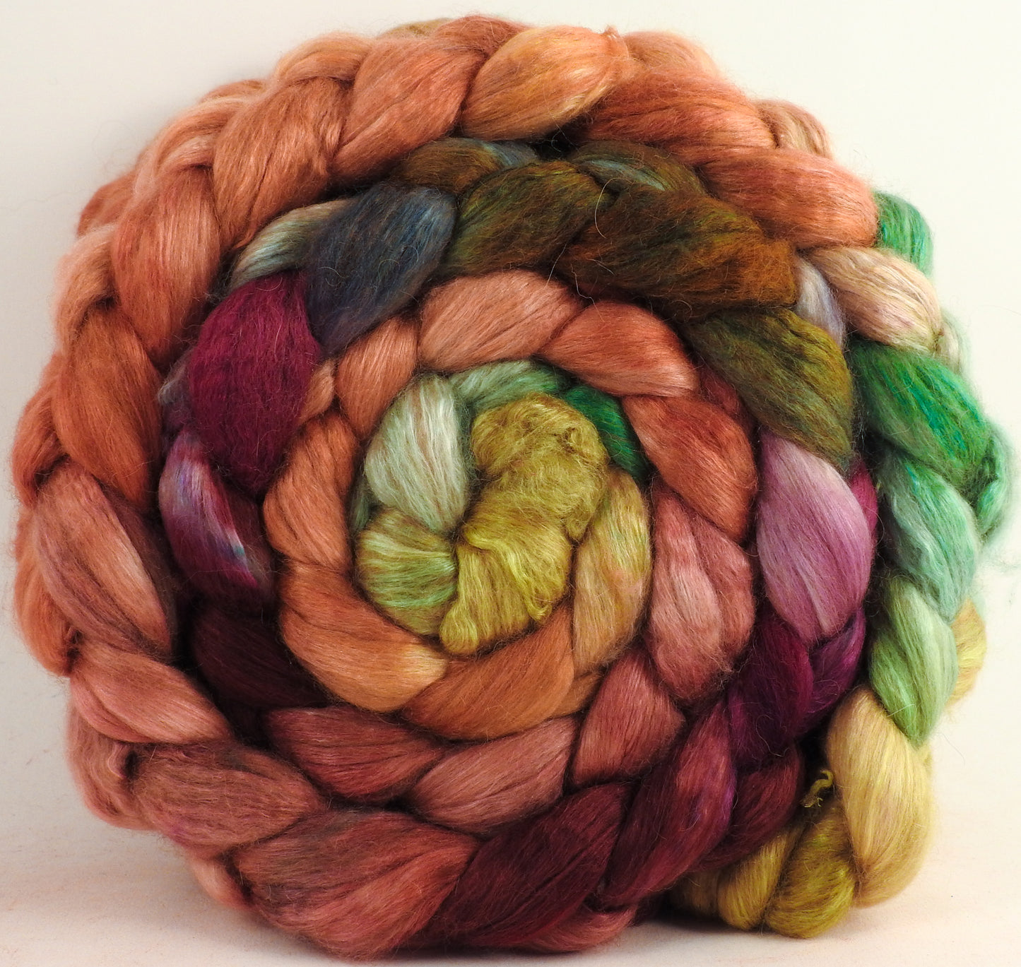 Baby camel/ tussah silk top (50/50) - Icelandic Poppies