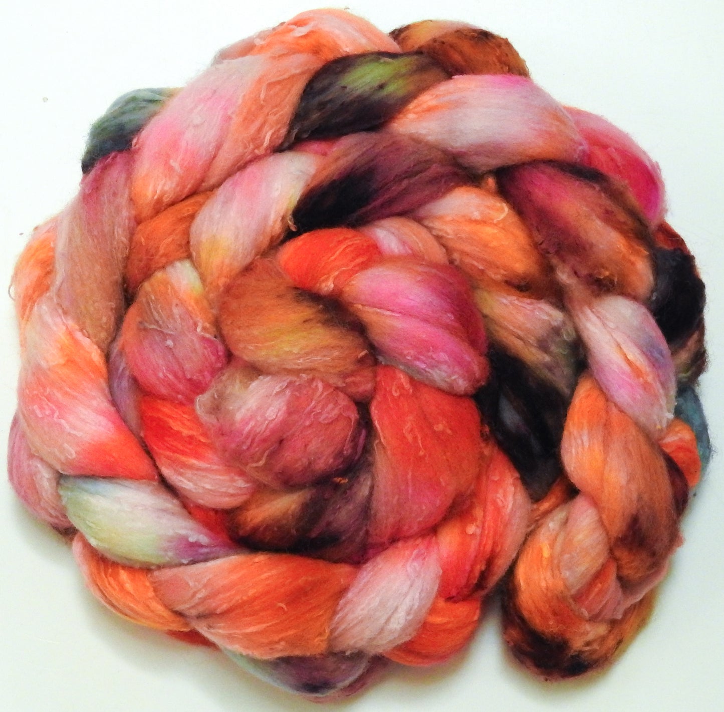 Sourpuss (5.6 oz)- 25 micron Merino/ Silk Slubs (70/30)