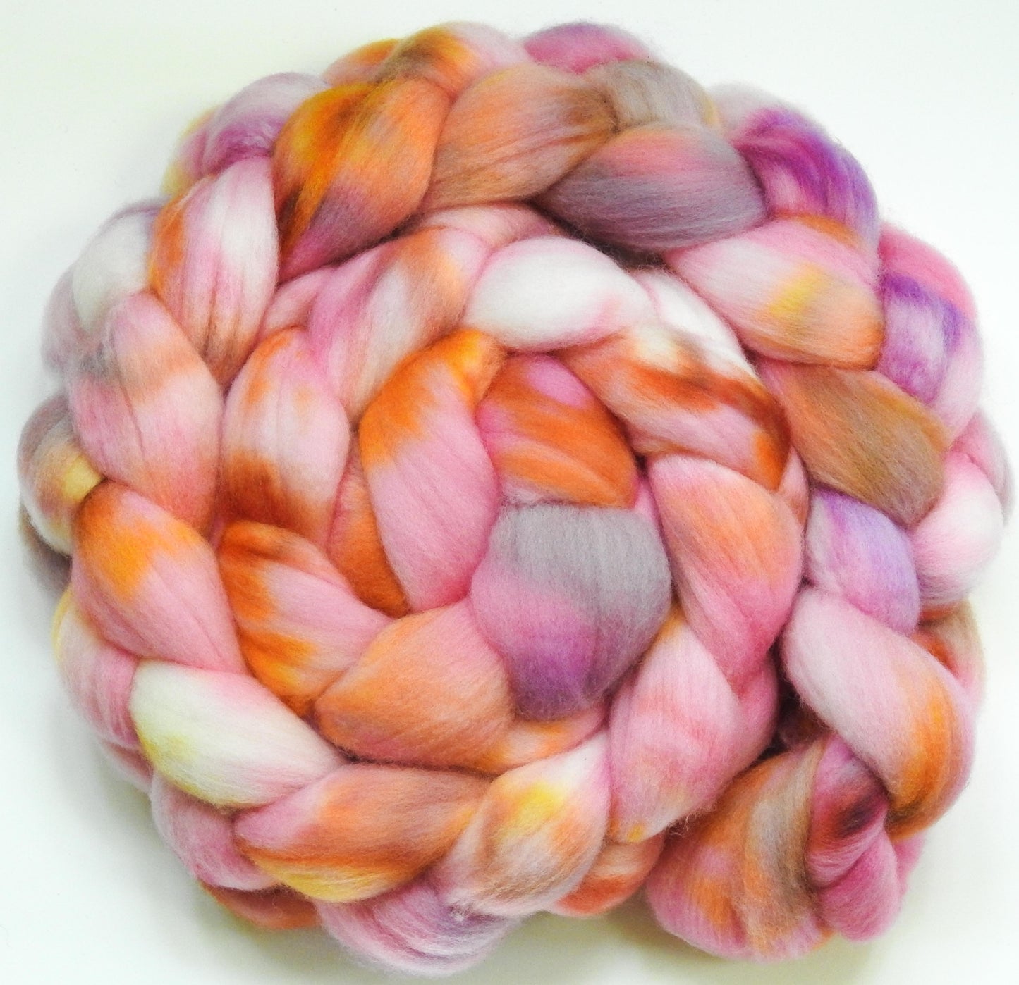 Bubblegum (5.9 oz.)- Glazed Solid- Organic Polwarth