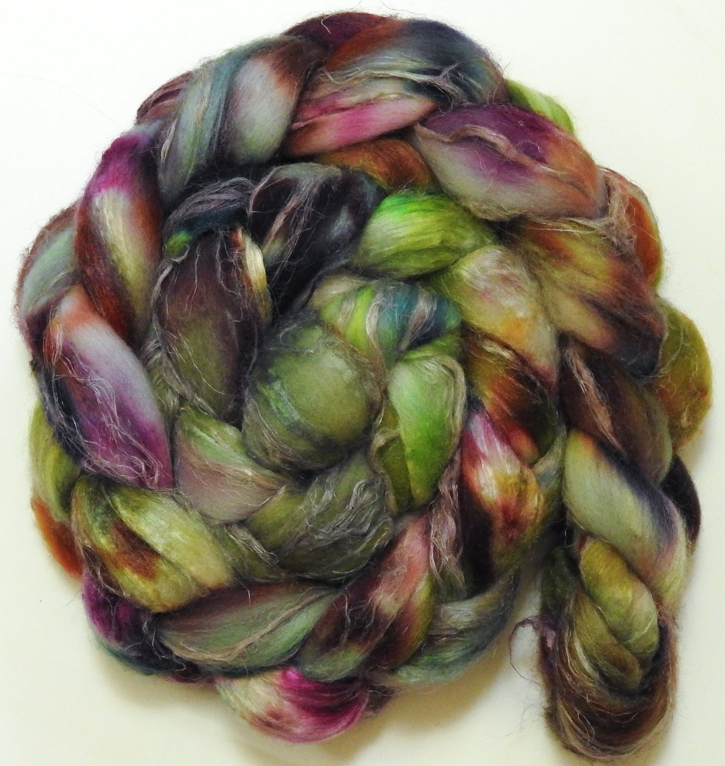 Greenhouse Envy (5.1 oz) - Merino/ Tussah Silk/ Natural Flax (50/25/25)