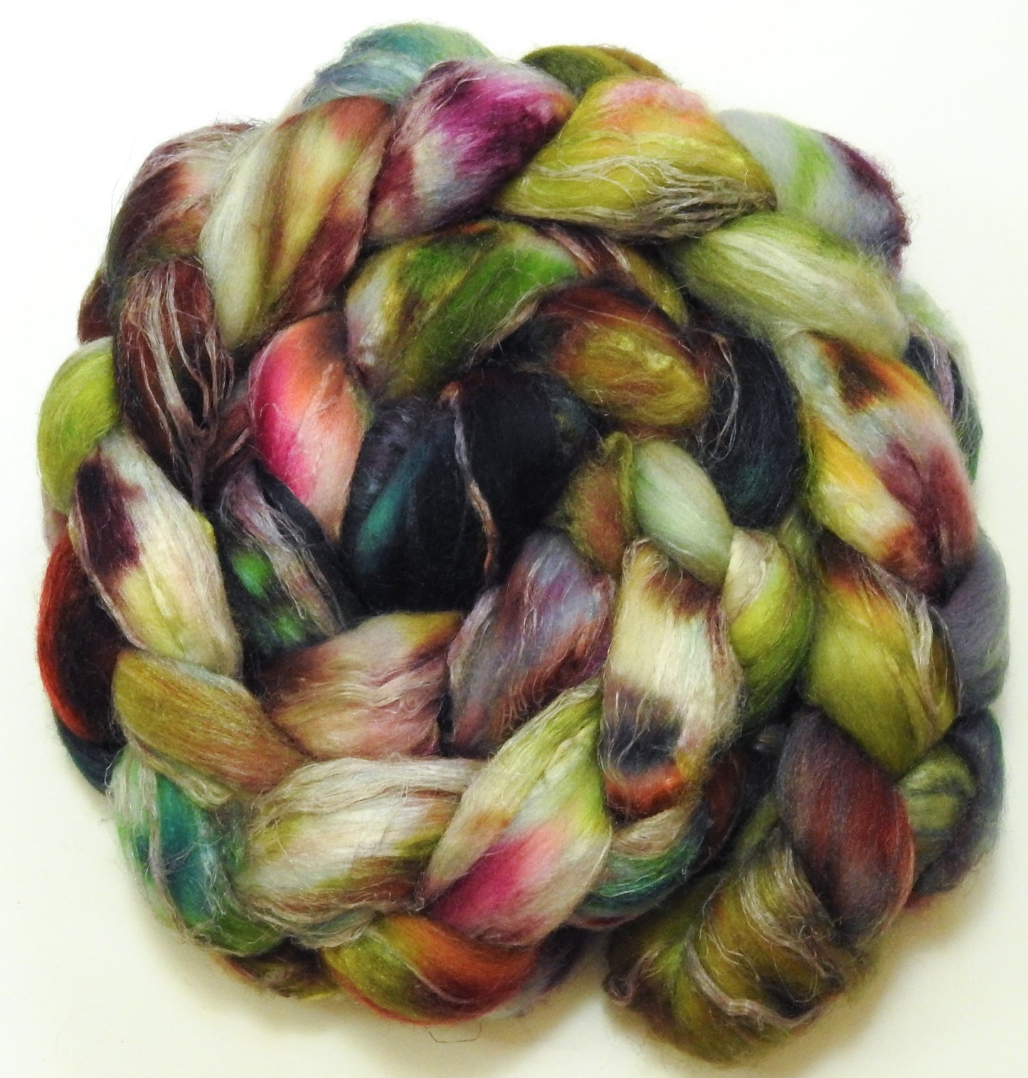 Greenhouse Envy (5.1 oz) - Merino/ Tussah Silk/ Natural Flax (50/25/25)