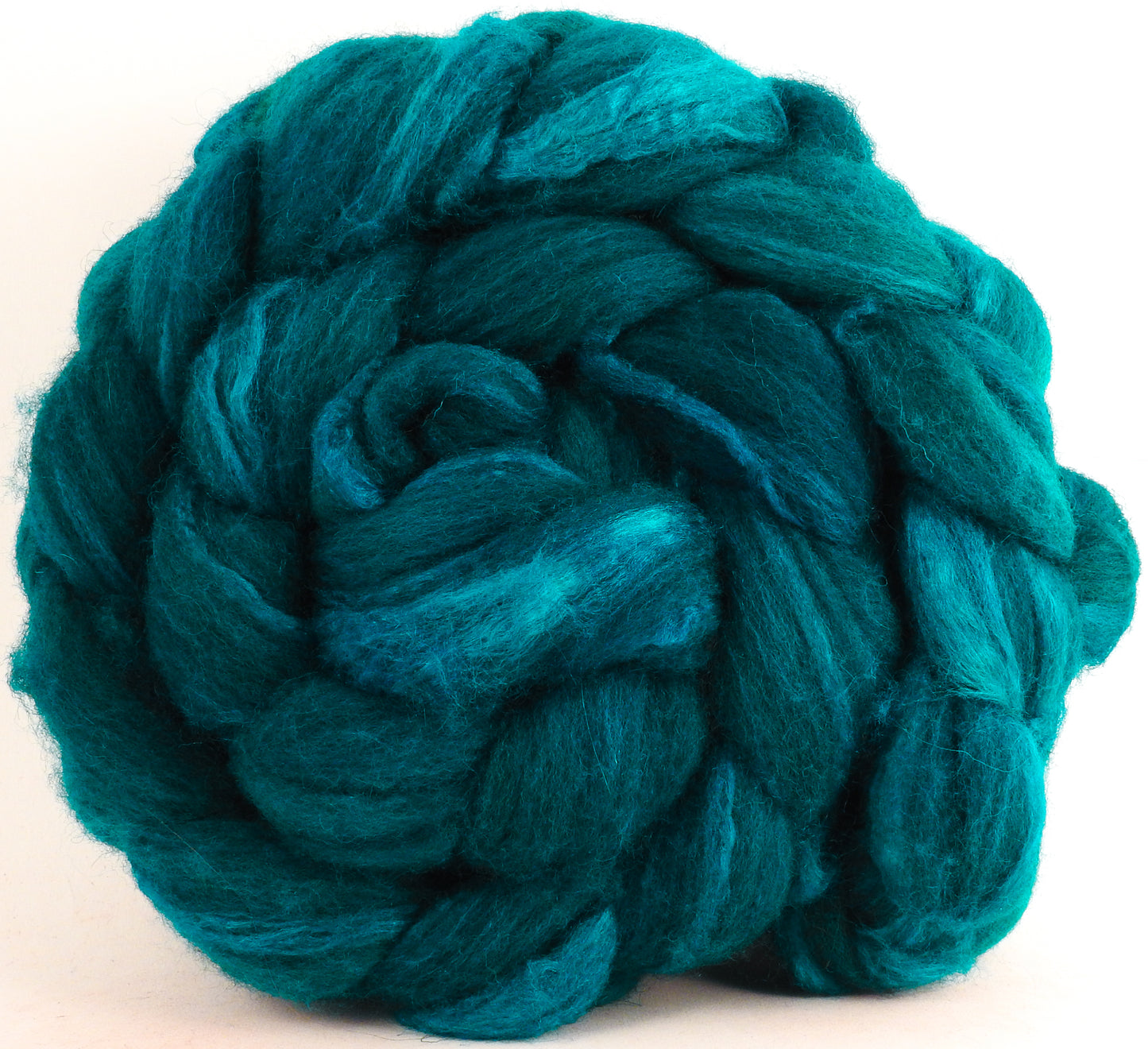 Grey Shetland/ Tussah Silk (70/30) - Mallard- (5.5 oz)