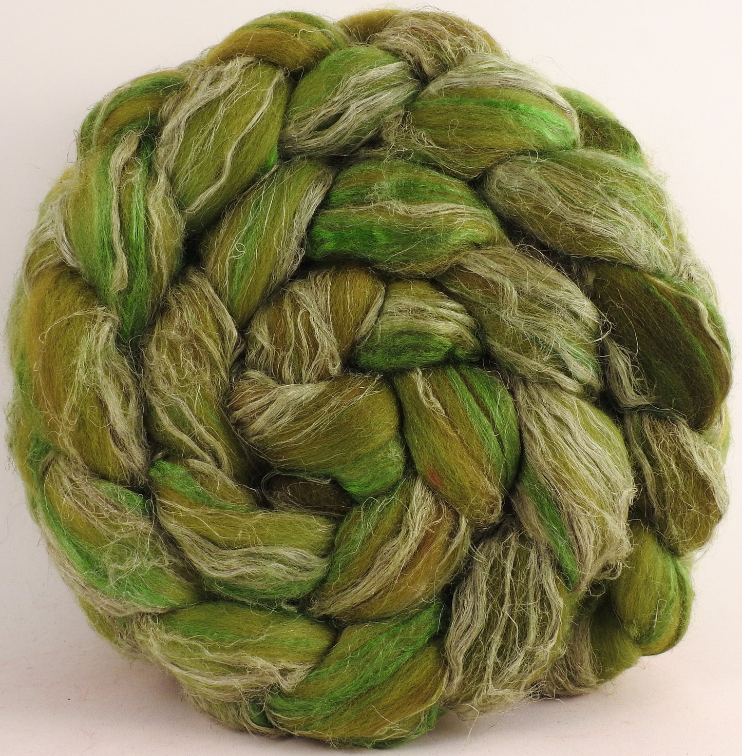 Merino/ Tussah Silk/ Natural Flax (50/25/25) - Marshwiggle - (5.6 oz.)