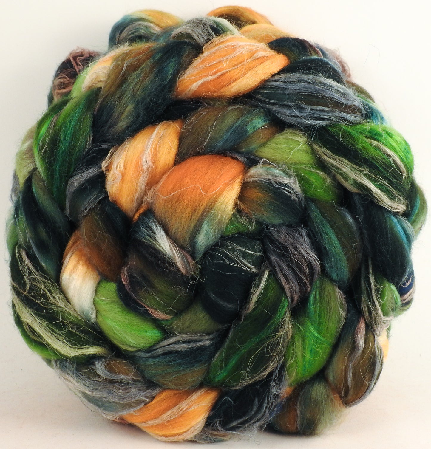 Merino/ Tussah Silk/ Natural Flax (50/25/25) - Maidenhair Fern