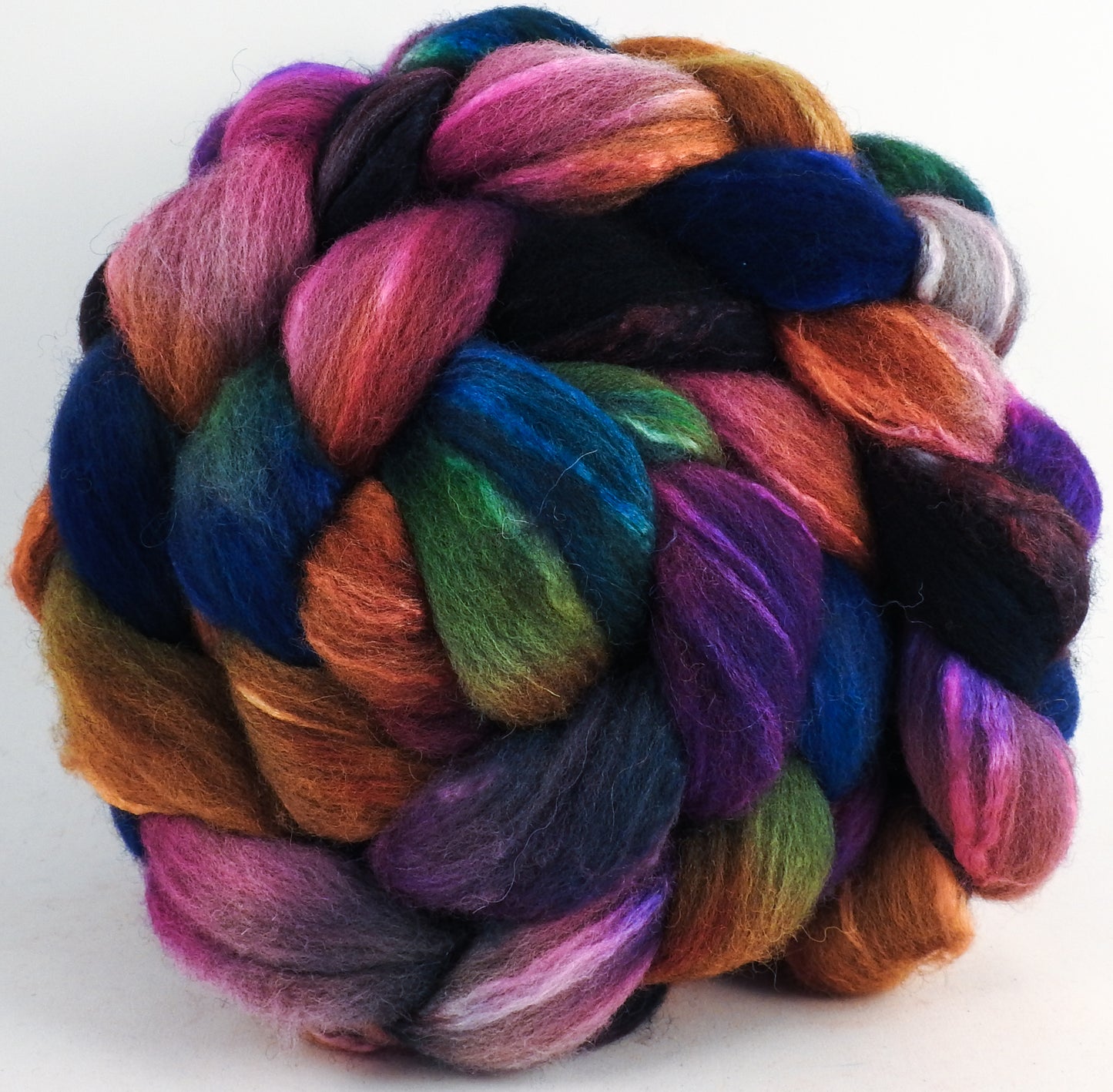 Grey Shetland/ Tussah Silk (70/30) - Crayon Box- (5.4 oz)