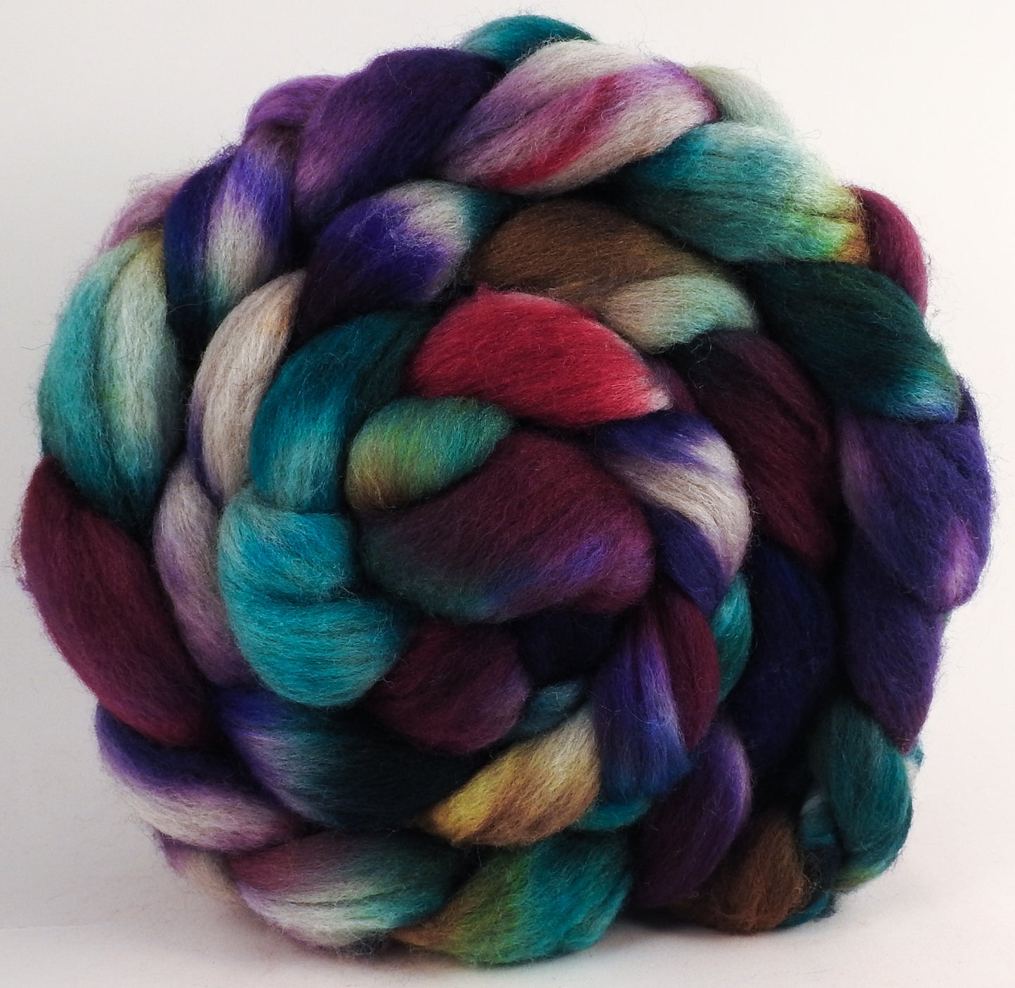 Mixed Bfl/tussah silk (85/15)- Mary, Mary Quite Contrary -(5.6 oz.)