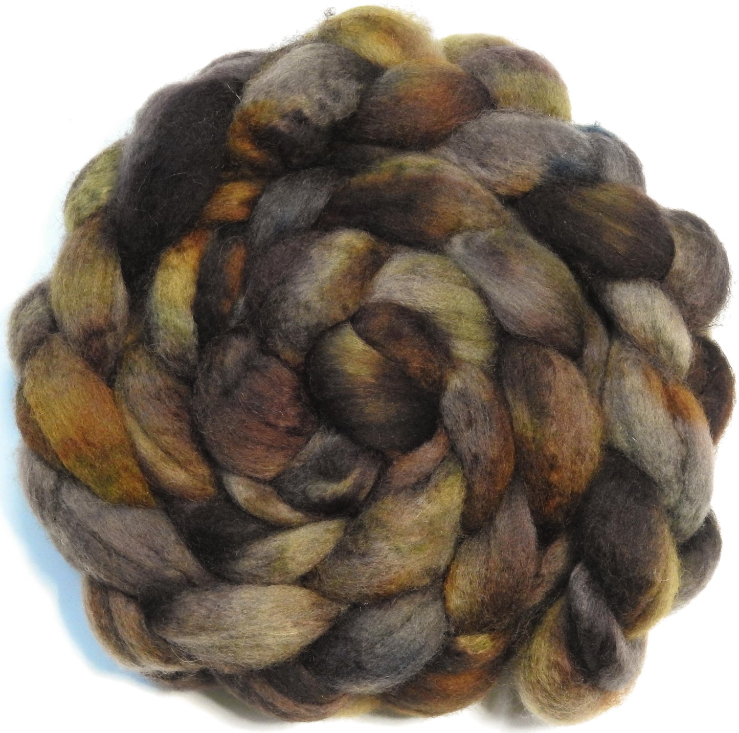 Morel - Glazed Solid - Blue-faced Leicester/ Mohair (70/30)