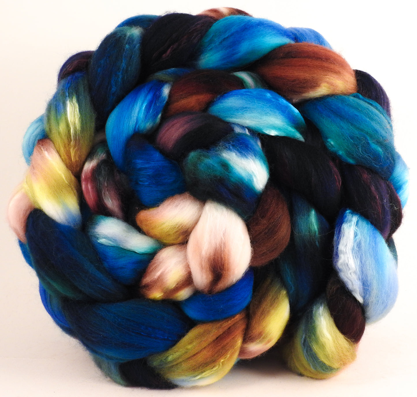 18.5 Micron Merino/ Mulberry Silk (70/30) - Labradorite