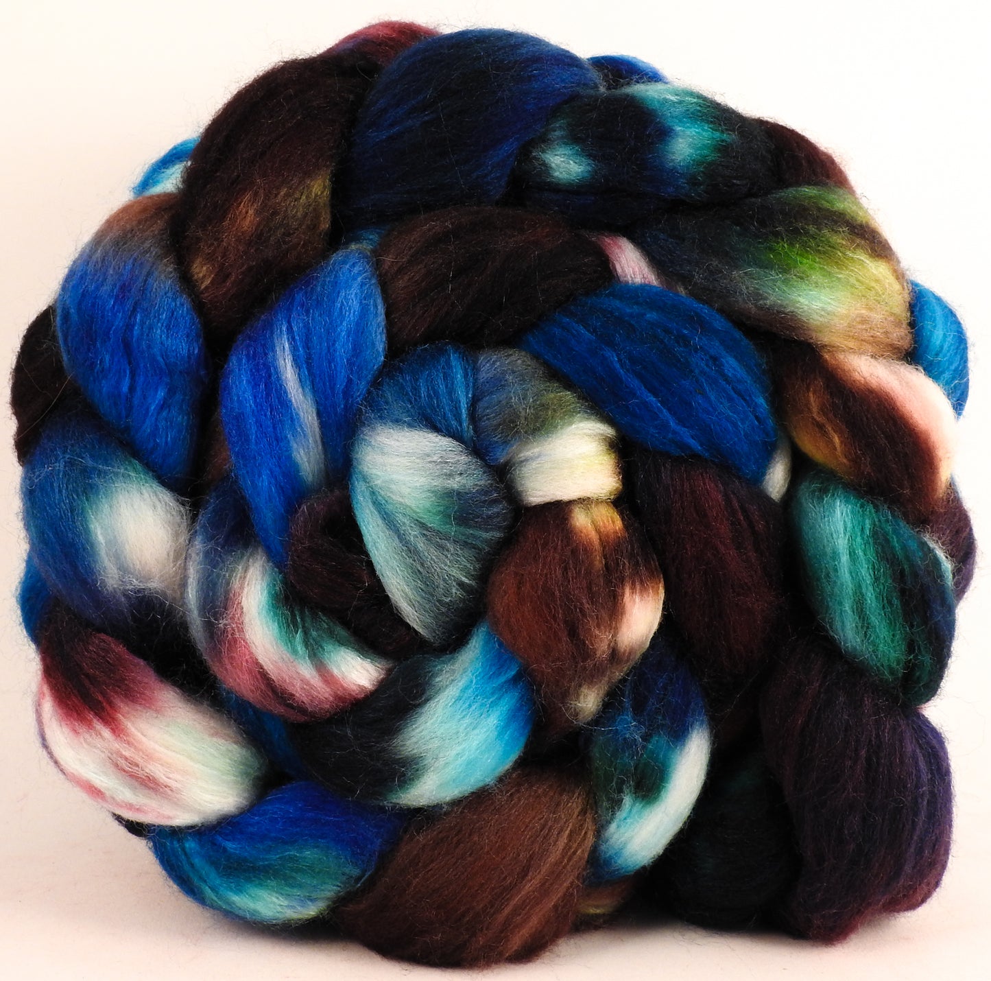 Polwarth /Tussah silk Top (60/40)- 4.25 oz.- Labradorite