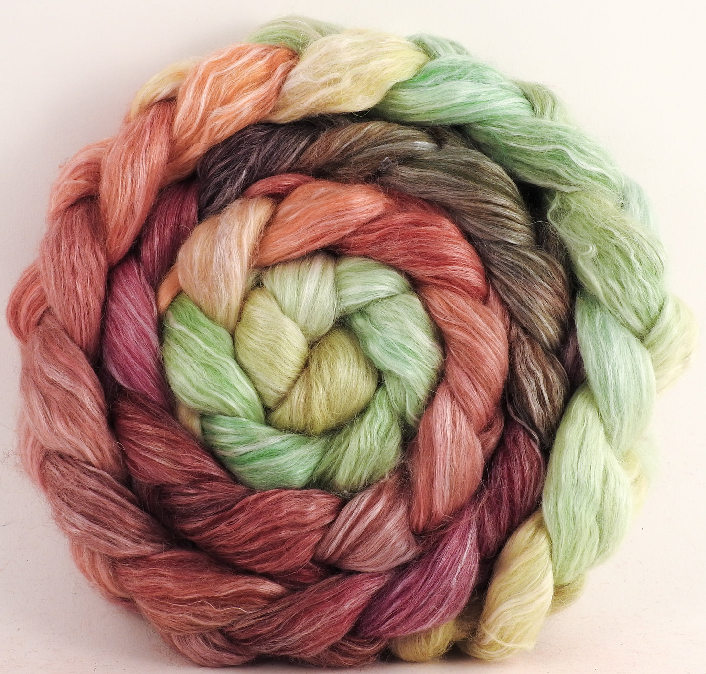 White-faced Woodland/ Ramie/ Llama/ Bamboo (35/35/15/15) - Icelandic Poppies - (5.6 oz.)
