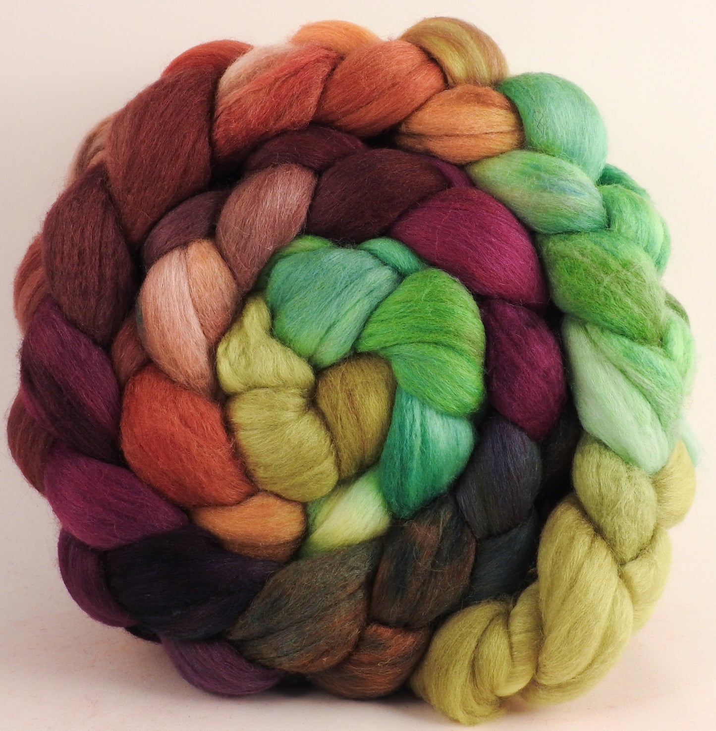 18.5 Micron Merino/ Tussah Silk (50/50) - Icelandic Poppies -5.4 oz