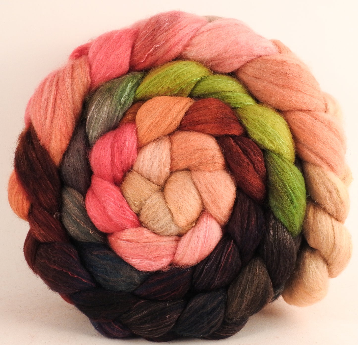 Organic Polwarth / Tussah silk (80/20)-Dwarf Kingfisher