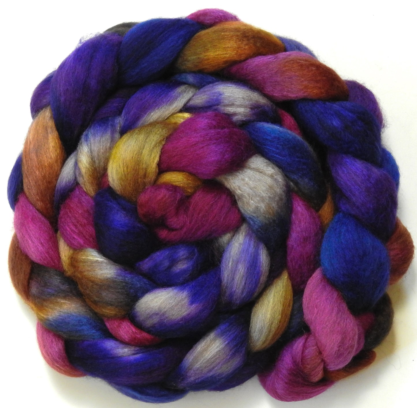 Esther - Charcoal Haunui / Mulberry Silk-26.8 mic. (80/20)