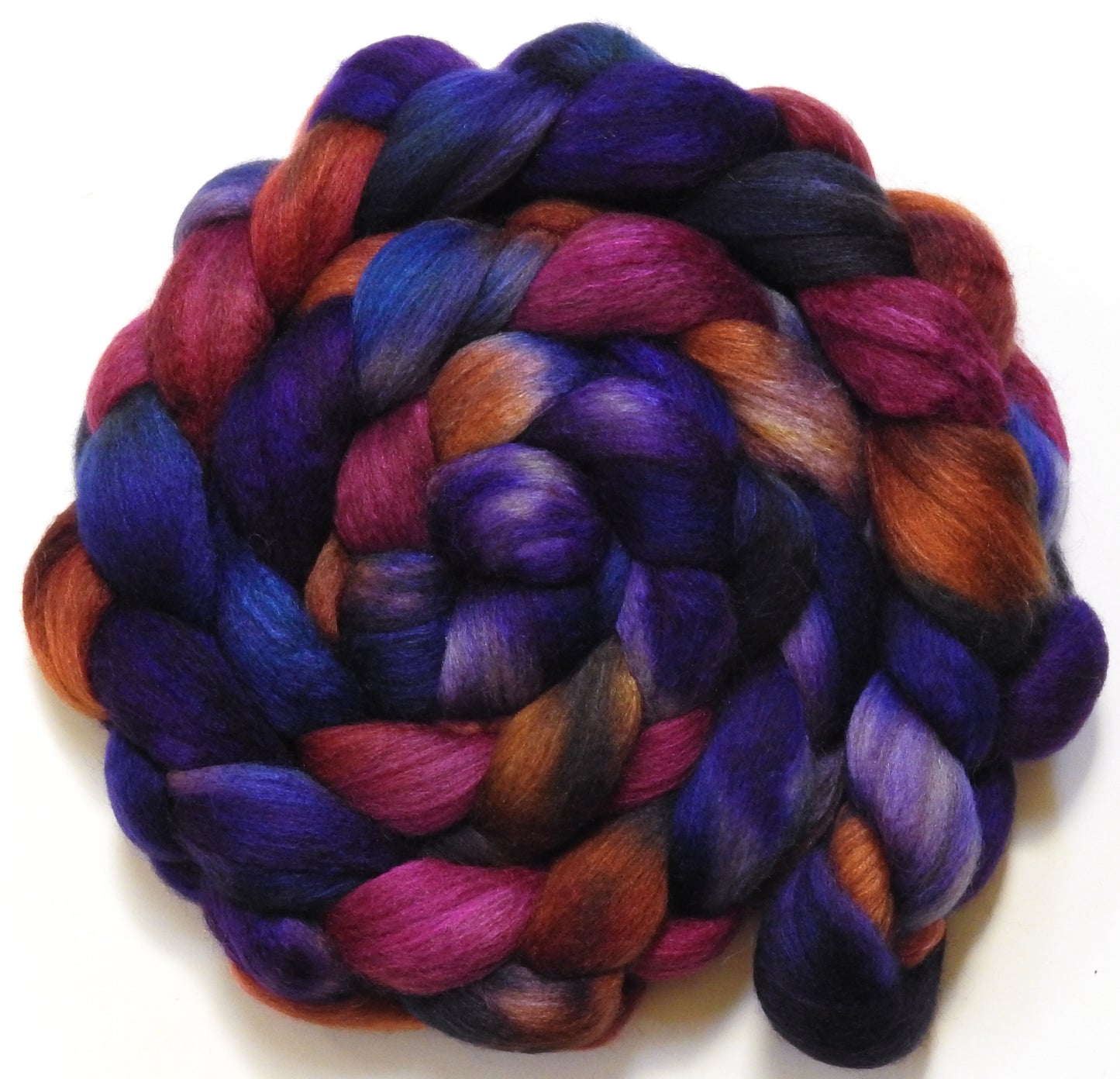 Esther - Charcoal Haunui / Mulberry Silk-26.8 mic. (80/20)
