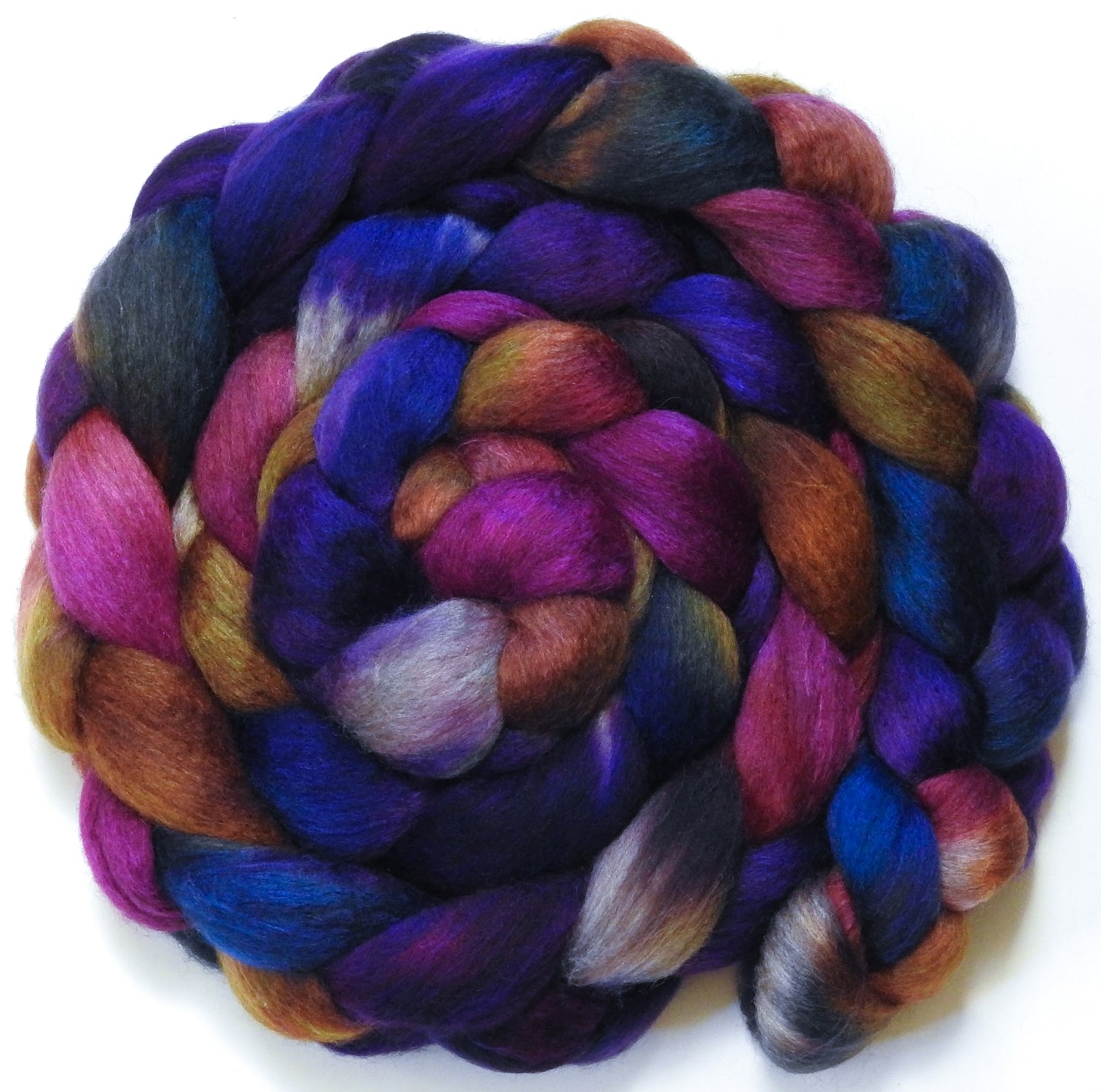Esther - Charcoal Haunui / Mulberry Silk-26.8 mic. (80/20)