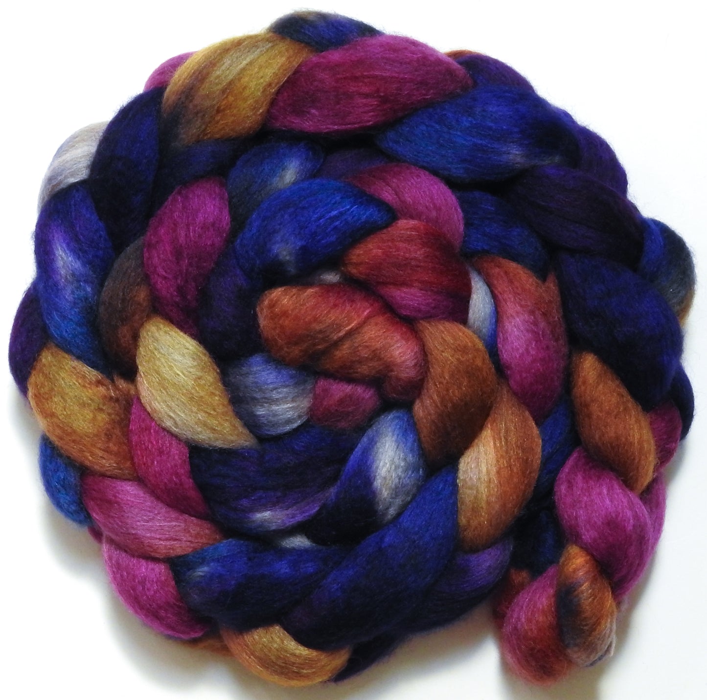 Esther - Charcoal Haunui / Mulberry Silk-26.8 mic. (80/20)