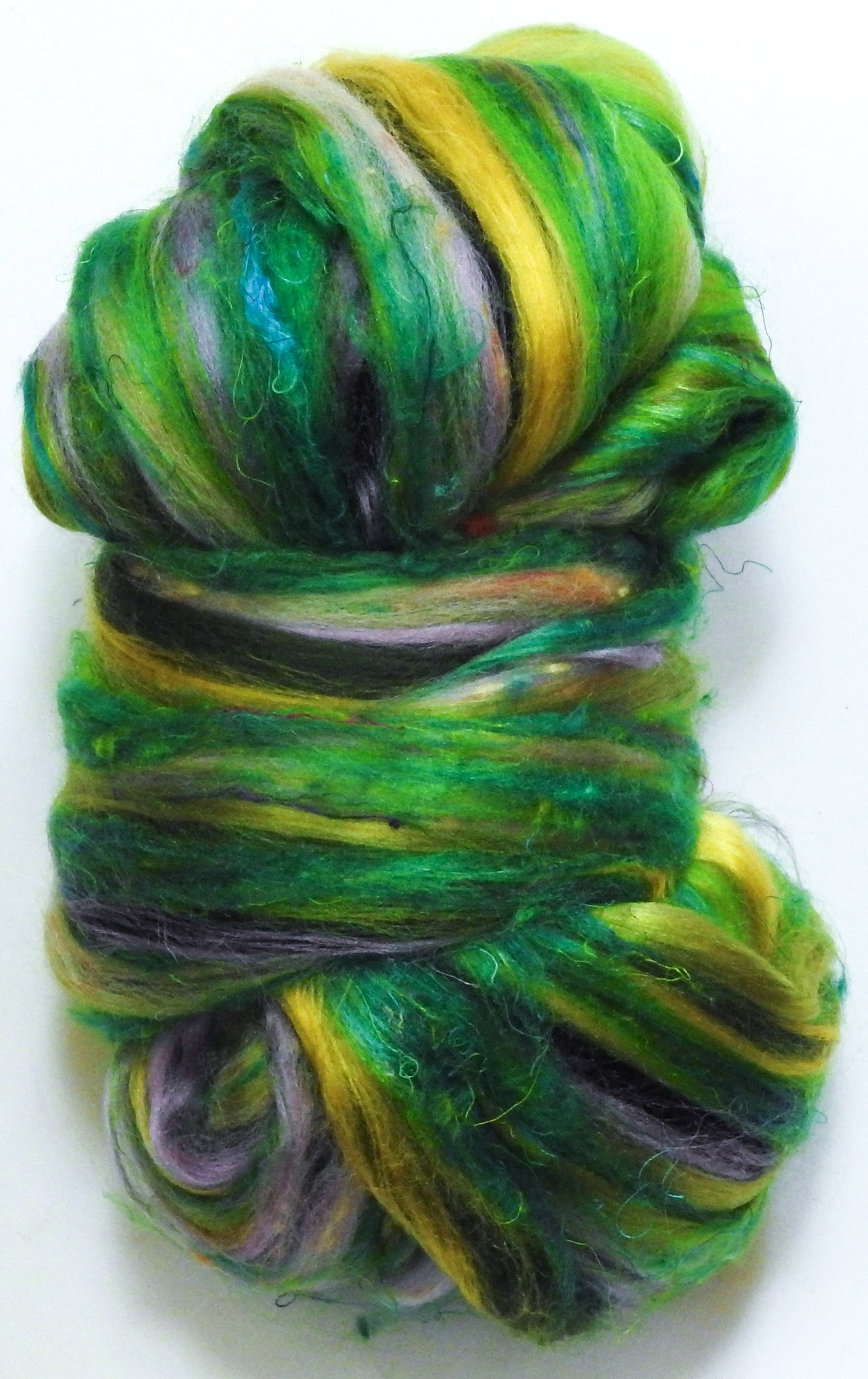 Emperor of India Butterfly - Lepidoptery Blends - Merino/ Mulberry Silk/ Sari Silk/ Tweed Blend/ Bamboo (40/25/15/10/10)