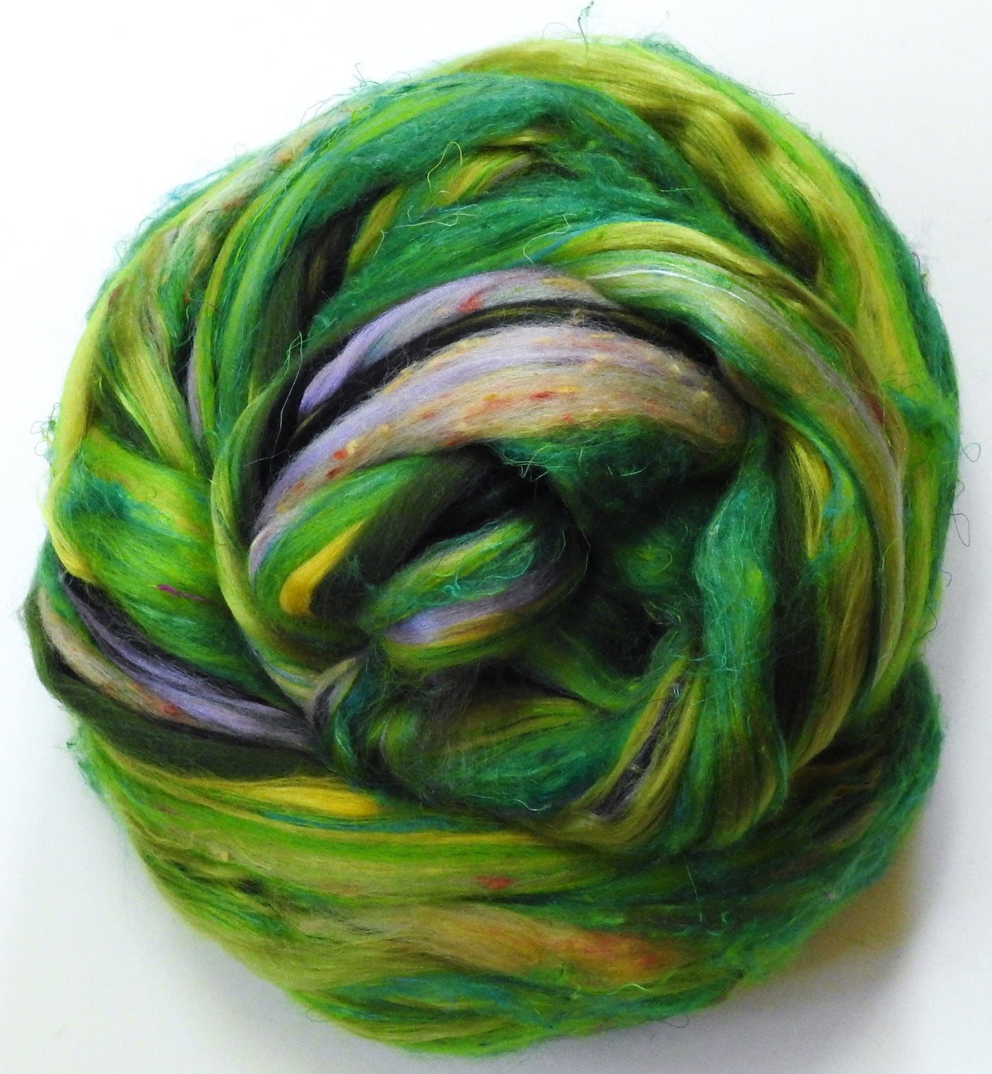Emperor of India Butterfly - Lepidoptery Blends - Merino/ Mulberry Silk/ Sari Silk/ Tweed Blend/ Bamboo (40/25/15/10/10)