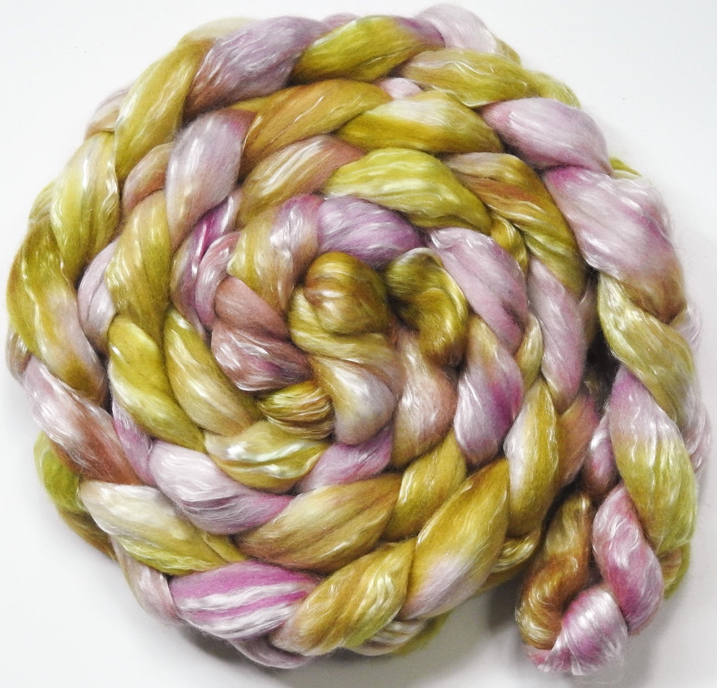 Honeysuckle -Glazed Solid -(6.2 oz.) Merino / Tencel (50/50)