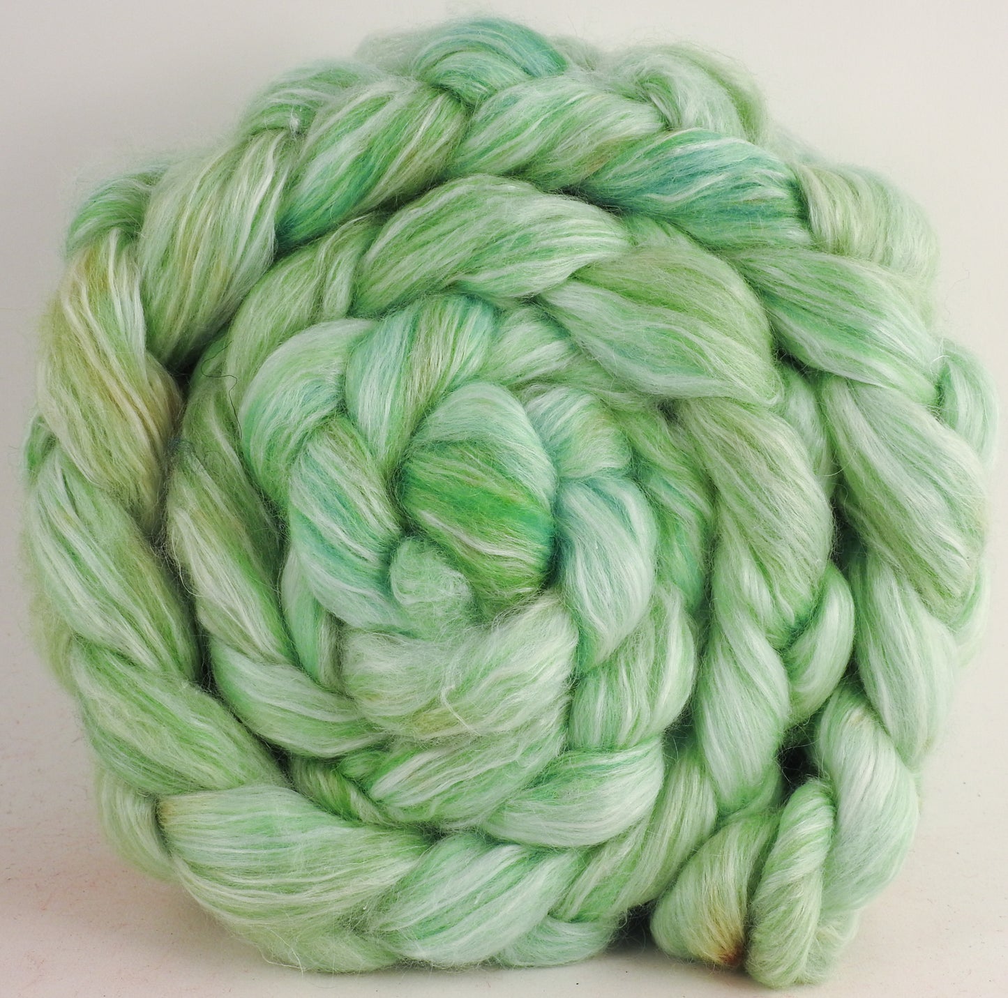 White-faced Woodland/ Ramie/ Llama/ Bamboo (35/35/15/15) - Seafoam