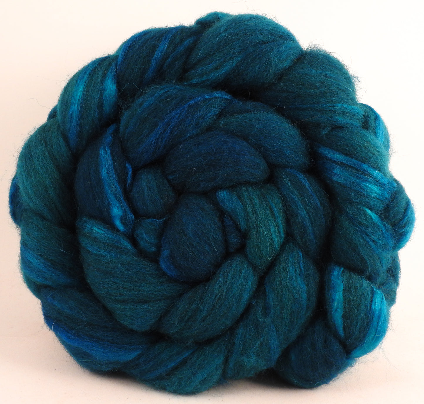 Grey Shetland/ Tussah Silk (70/30) - Mallard - (6.1 oz)