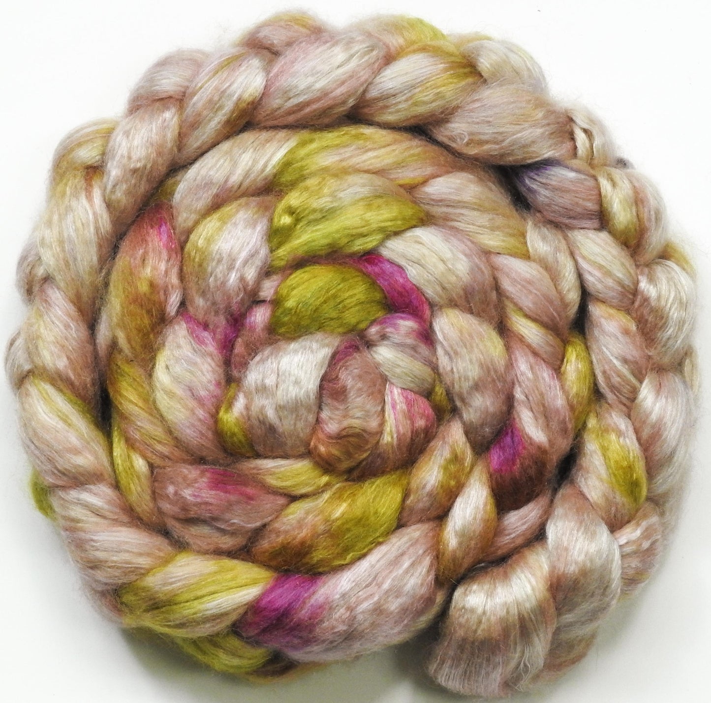 Honeysuckle - Glazed Solid - Baby camel/ tussah silk top ( 50/50)