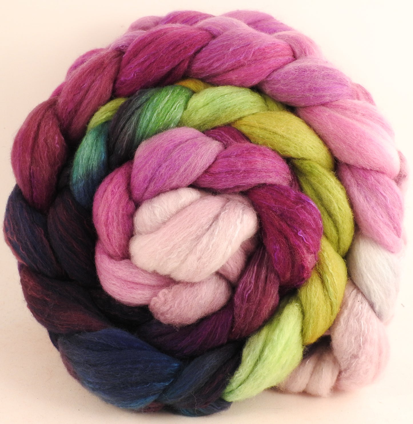 Organic Polwarth / Tussah silk (80/20)- (5.4 oz) - Peach Blossom