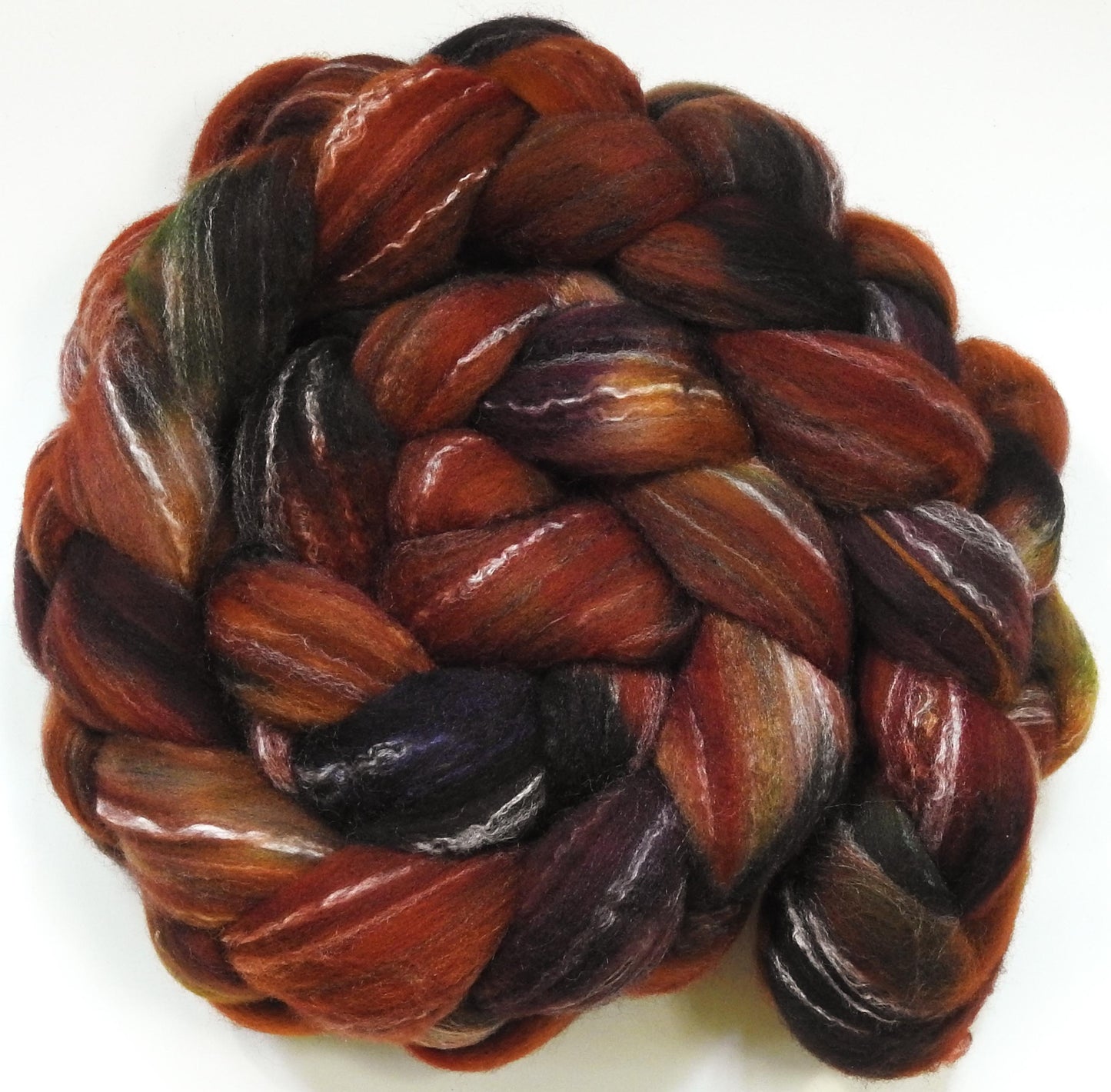 Wood Pile - Fusion Series (6 oz) - Targhee/silk/ bamboo (80/10/10)