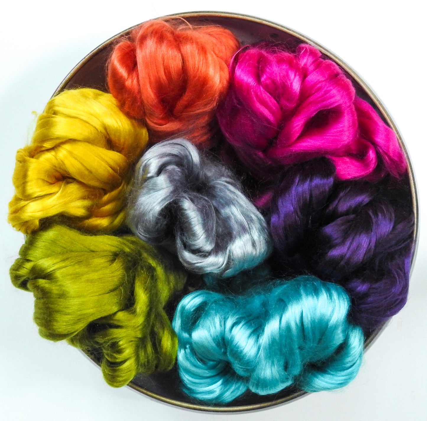 100% Mulberry Silk Sampler Set (3.5 oz)