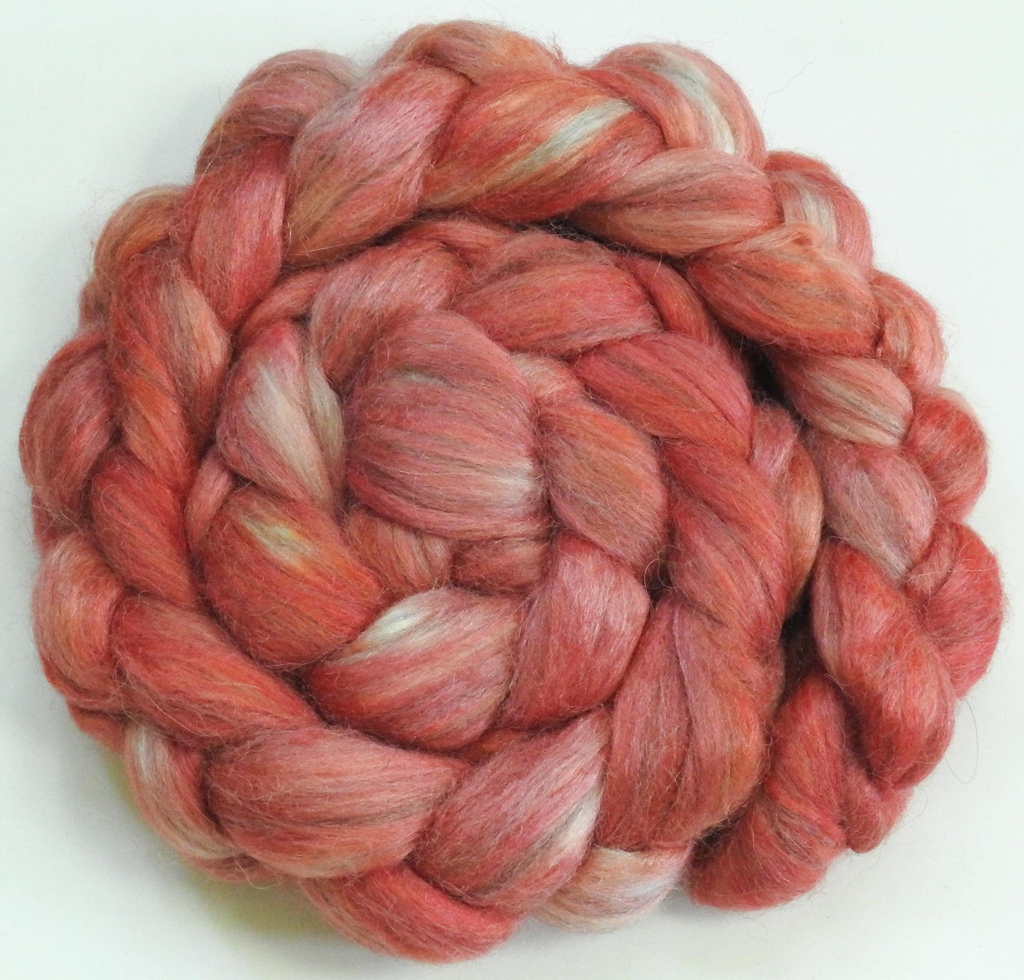 Flamingo (3.2 oz) - Grey Alpaca/Tussah Silk (50/50)