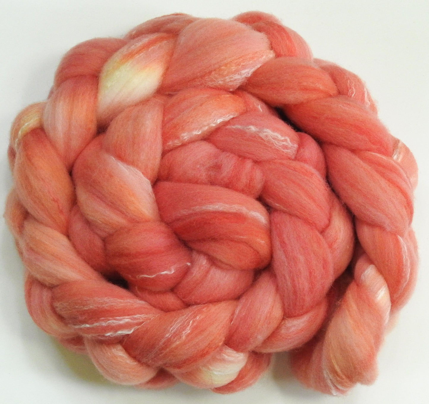 Flamingo (5.8 oz) - Targhee/silk/ bamboo (80/10/10)