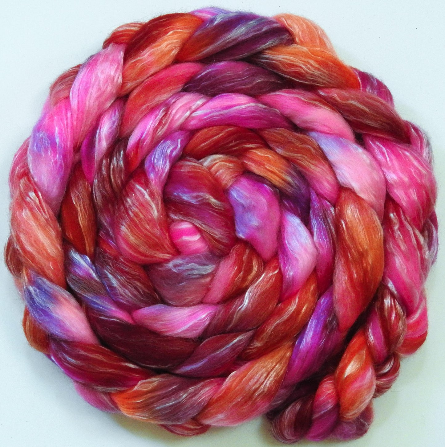 Heatwave -(6.2 oz.) -Glazed Solid -Merino / Tencel (50/50)