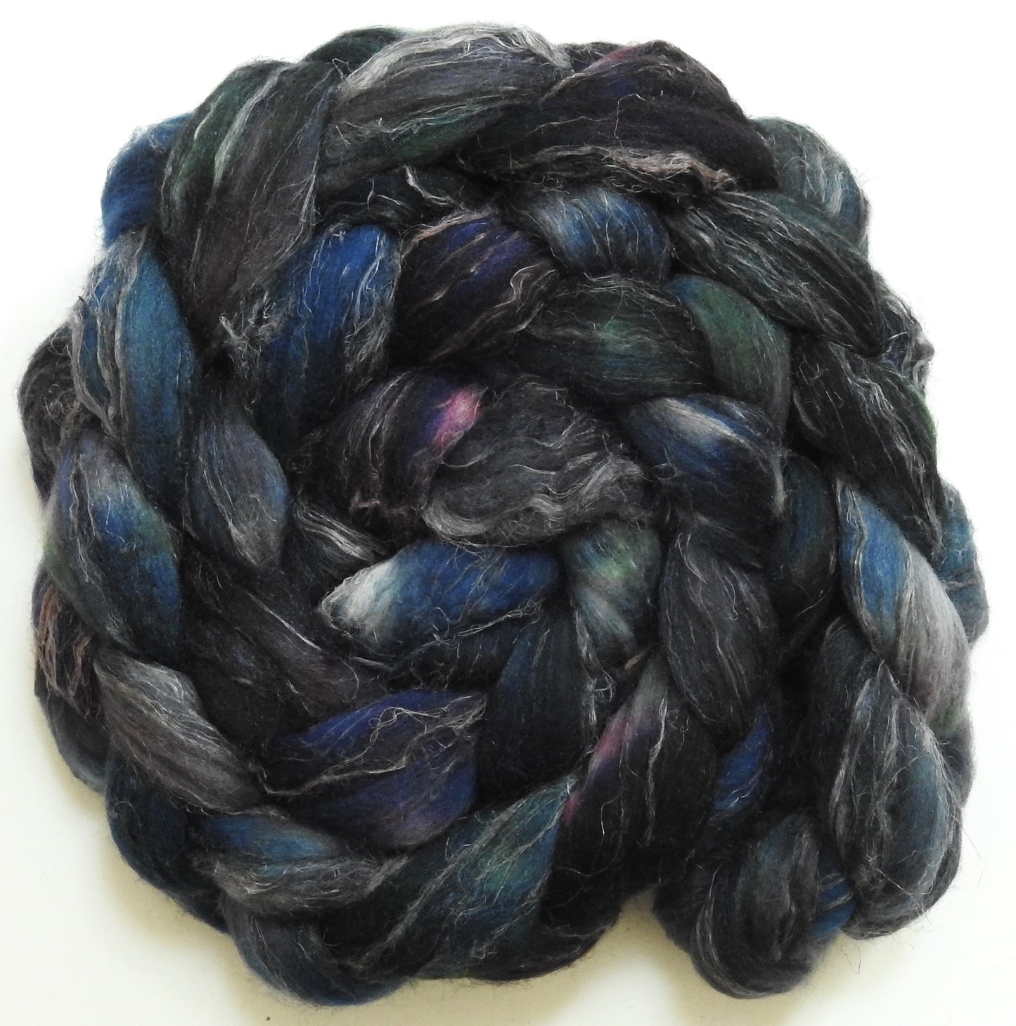 Stave Church (6 oz) - Merino/ Tussah Silk/ Natural Flax (50/25/25)
