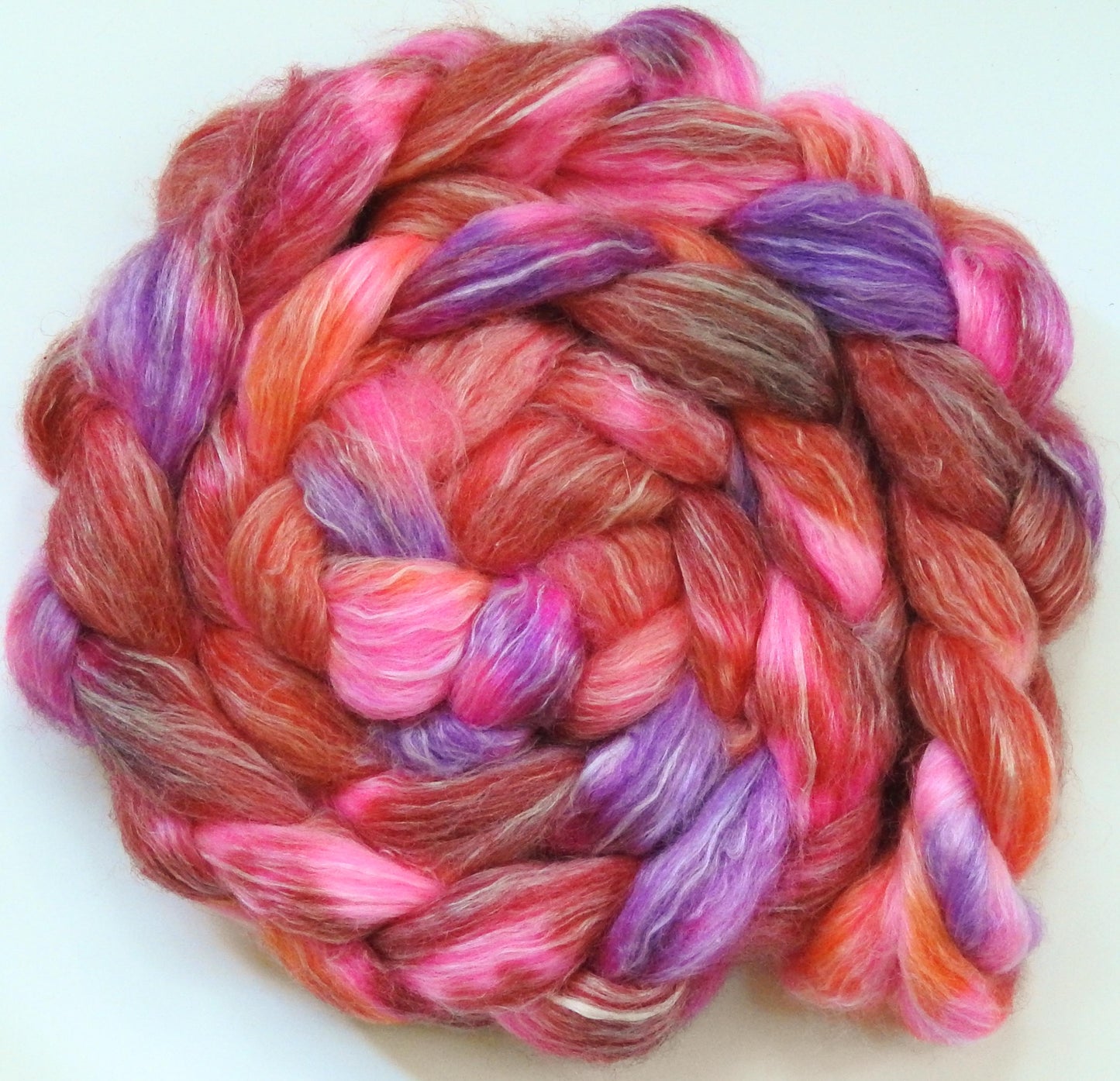 Heatwave - Glazed Solid - White-faced Woodland/ Ramie/ Llama/ Bamboo (35/35/15/15)