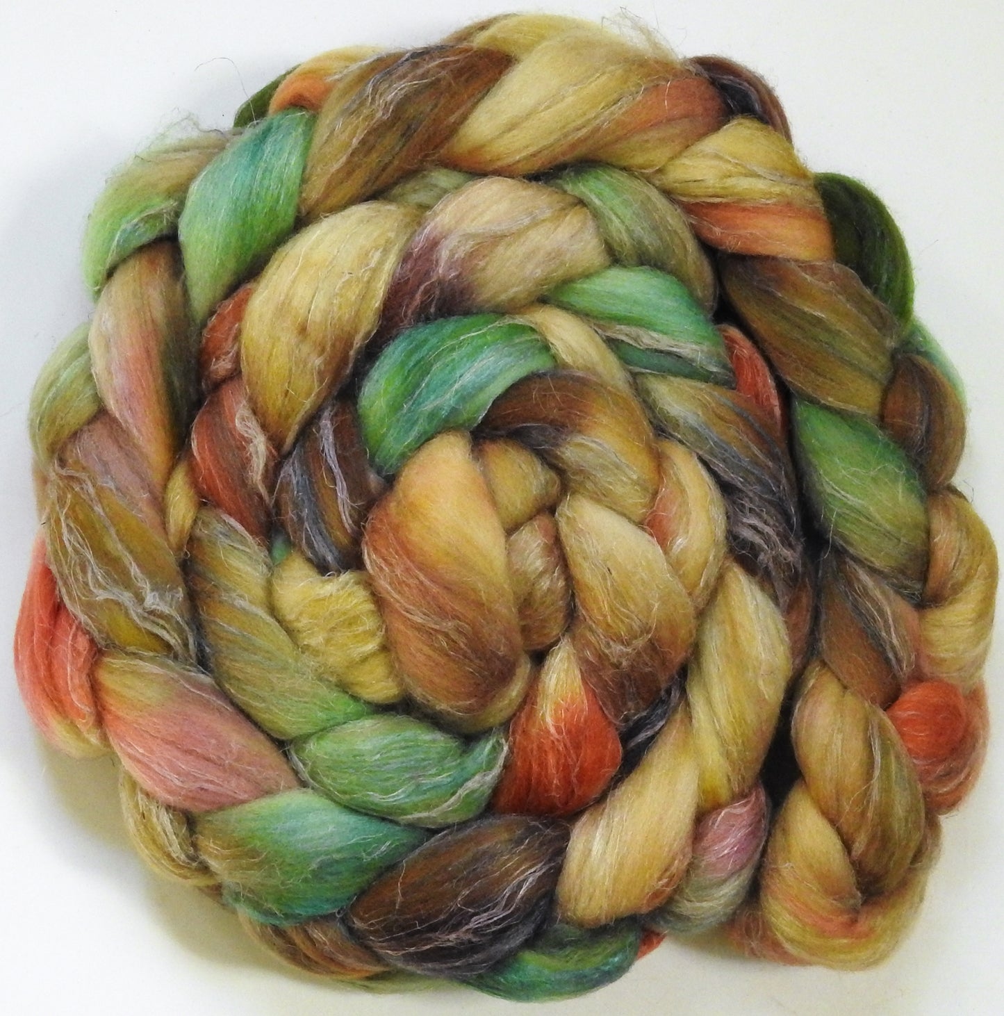 Pistachio (6 oz) - Merino/ Tussah Silk/ Natural Flax (50/25/25)